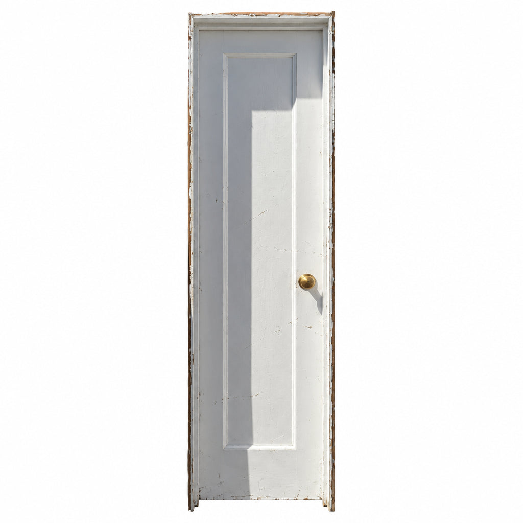 Door · Interior · White · Left Swing · 1 Panel · 18×80 · CX6
