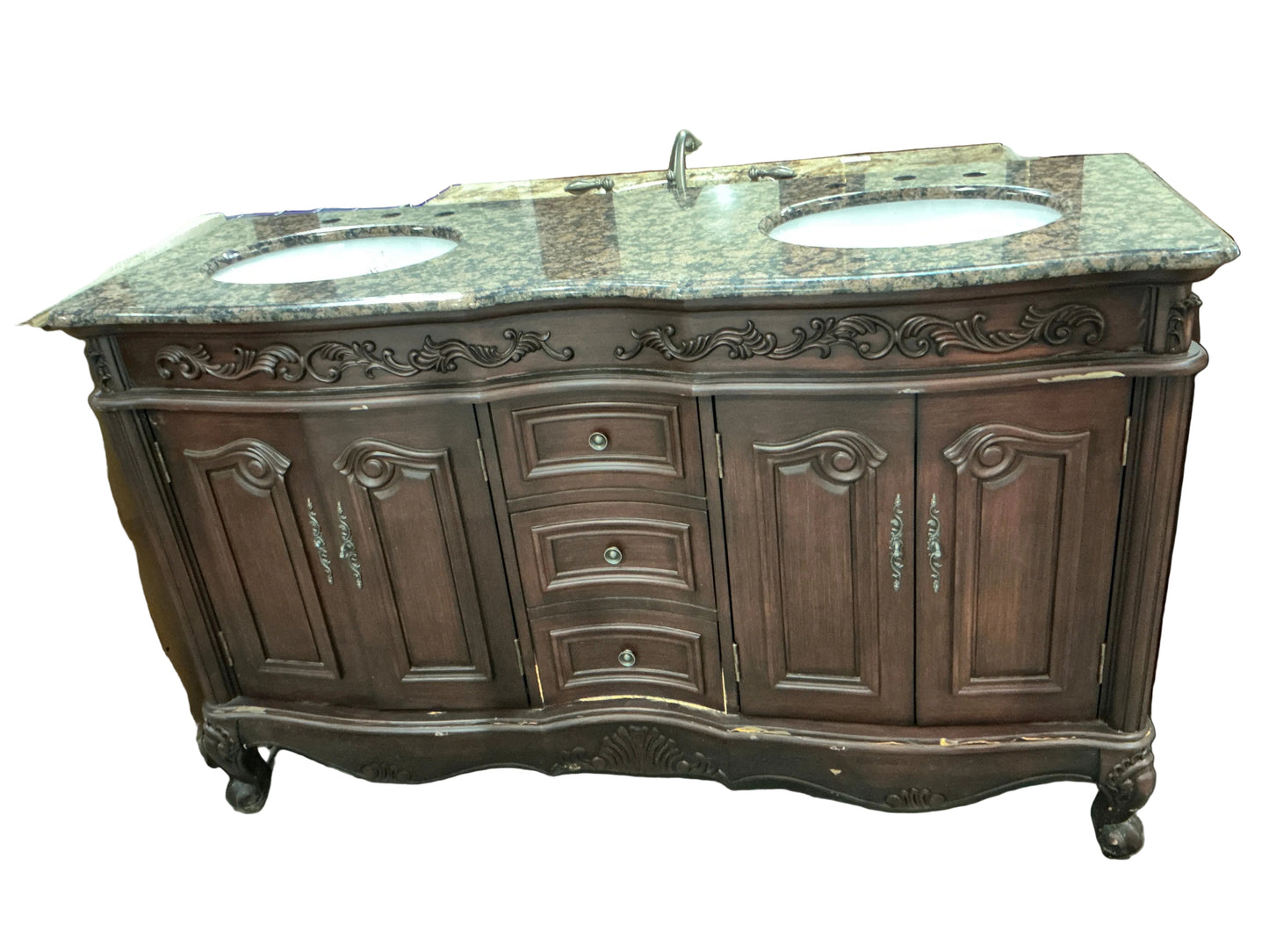 Bathroom vanity, double, TRP