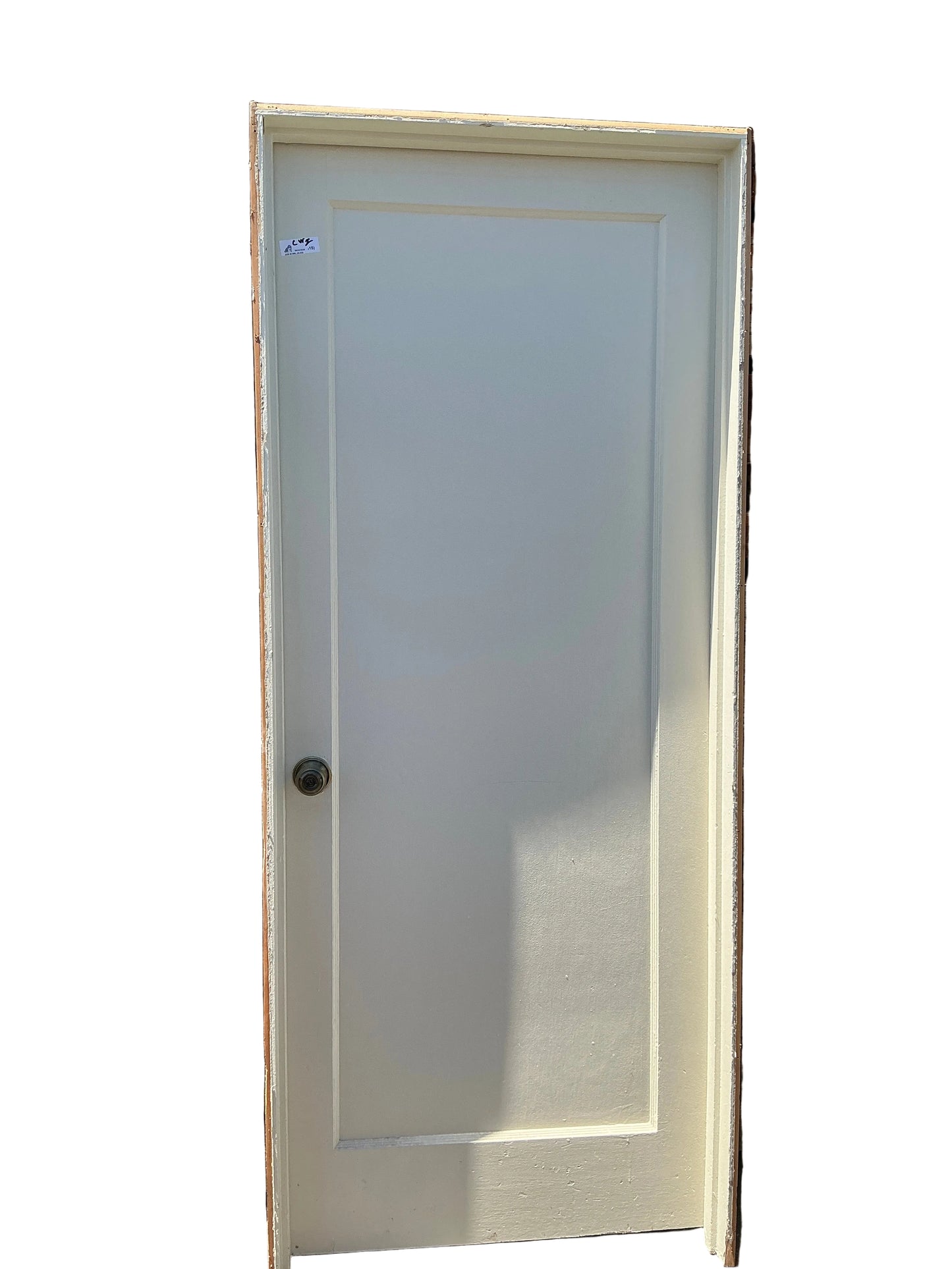 Door, interior, 1 panel, pre-hung, CW2