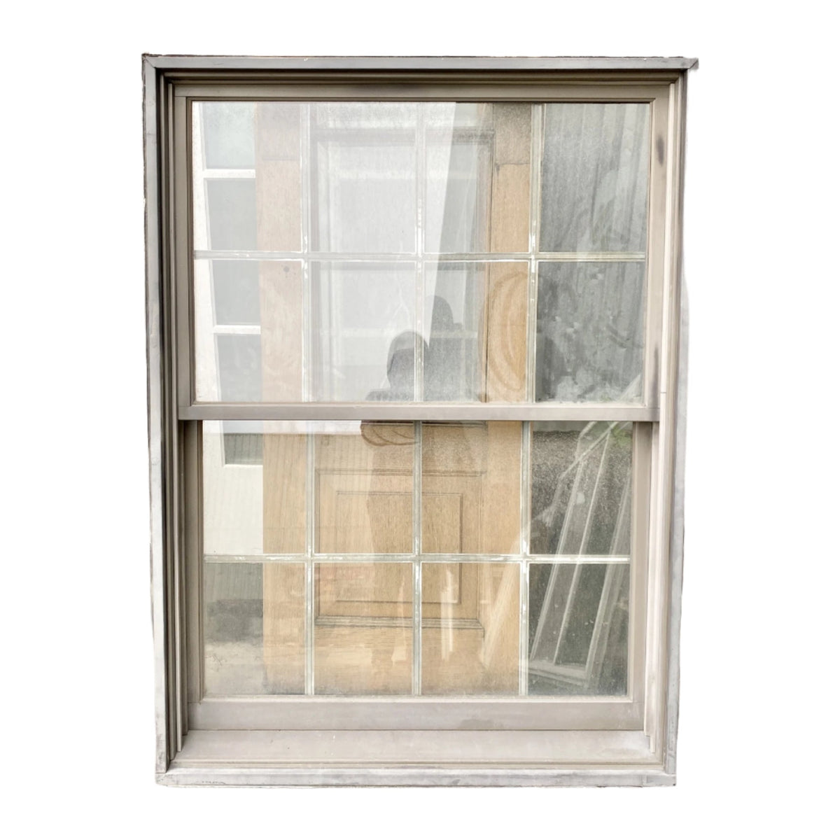 Window · Wood/Clad Sliding · Gray · 42×57 · BS2