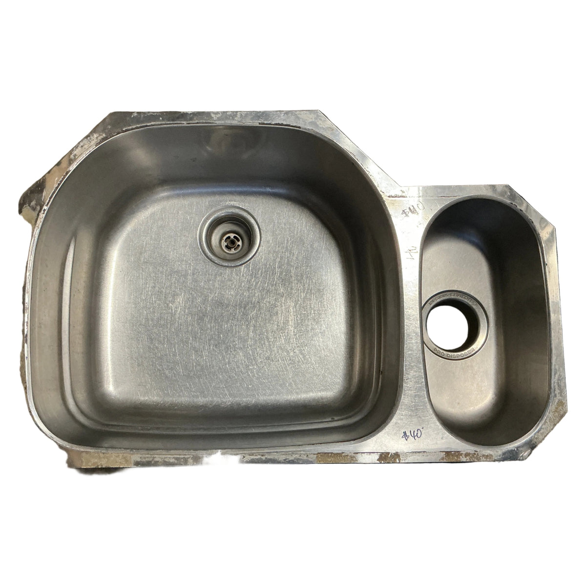Kitchen Sink Double Stainless Steel TRP