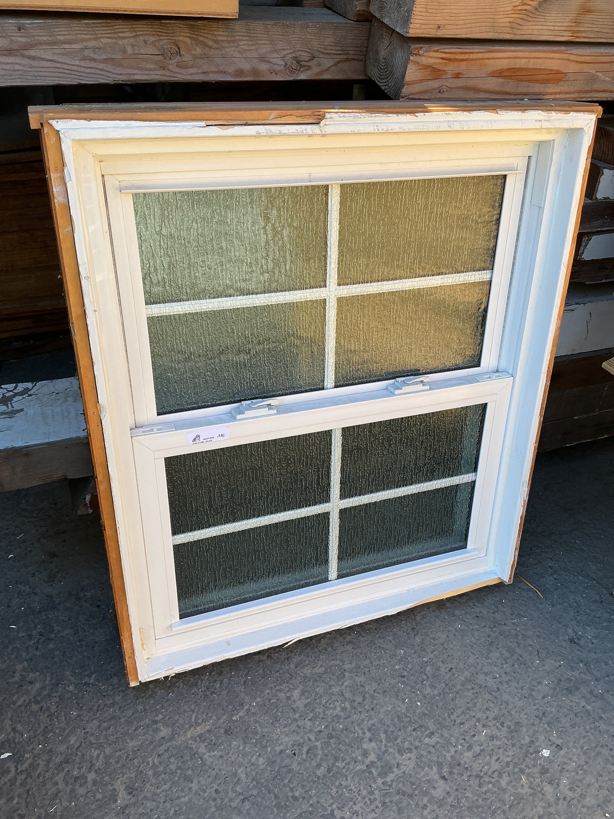 Window, Vinyl, Hung, Glass Frosted, CZ6