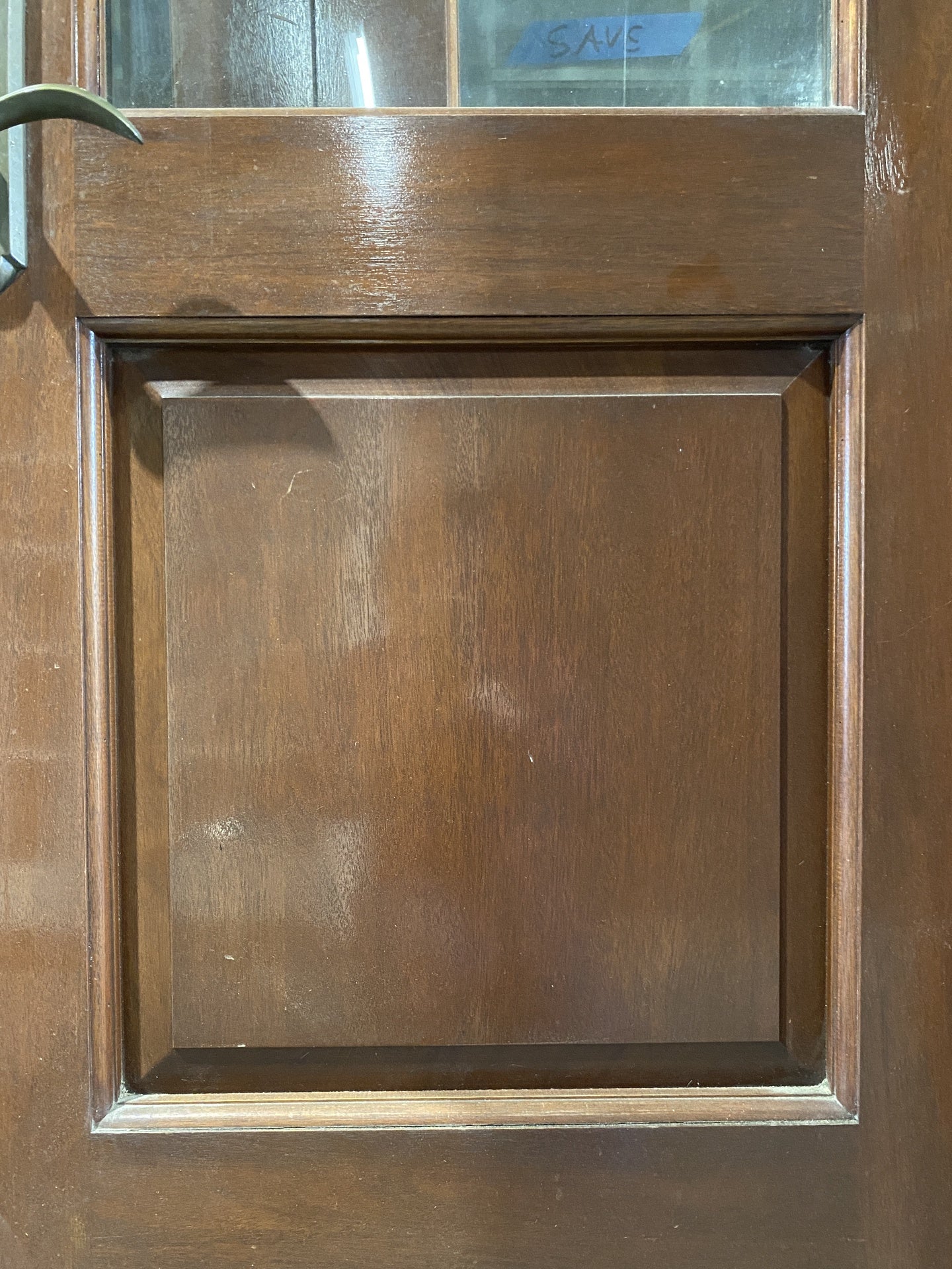 Mahogany Double Doors TRP