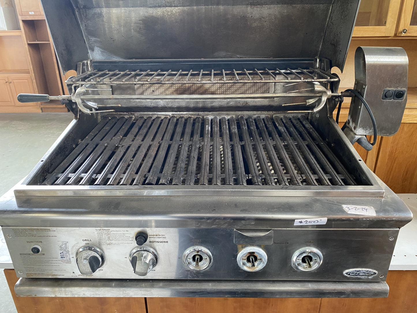 DCS BBQ Grill with Rotisserie BZ2