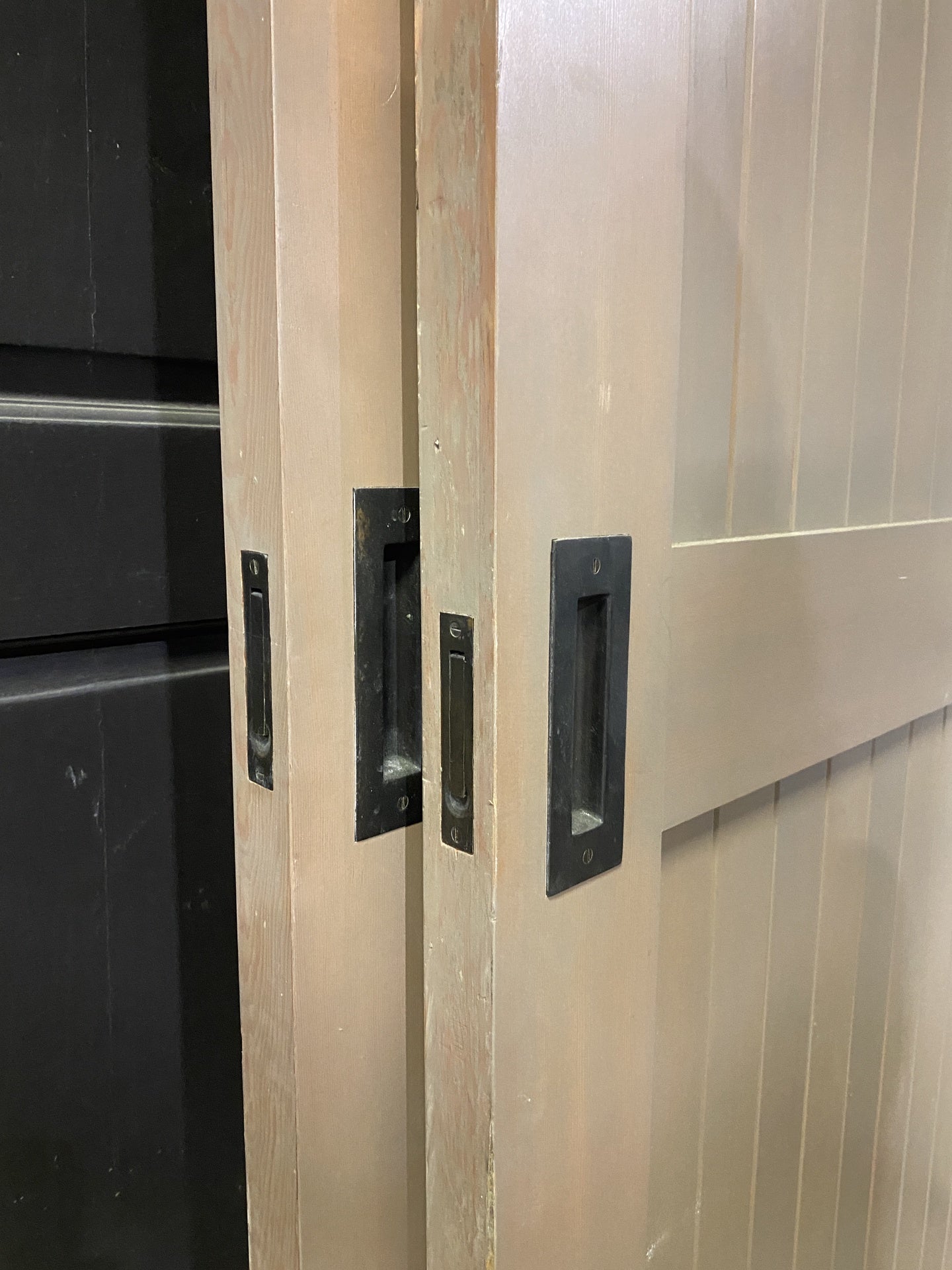 Brown Sliding Doors Set BK5
