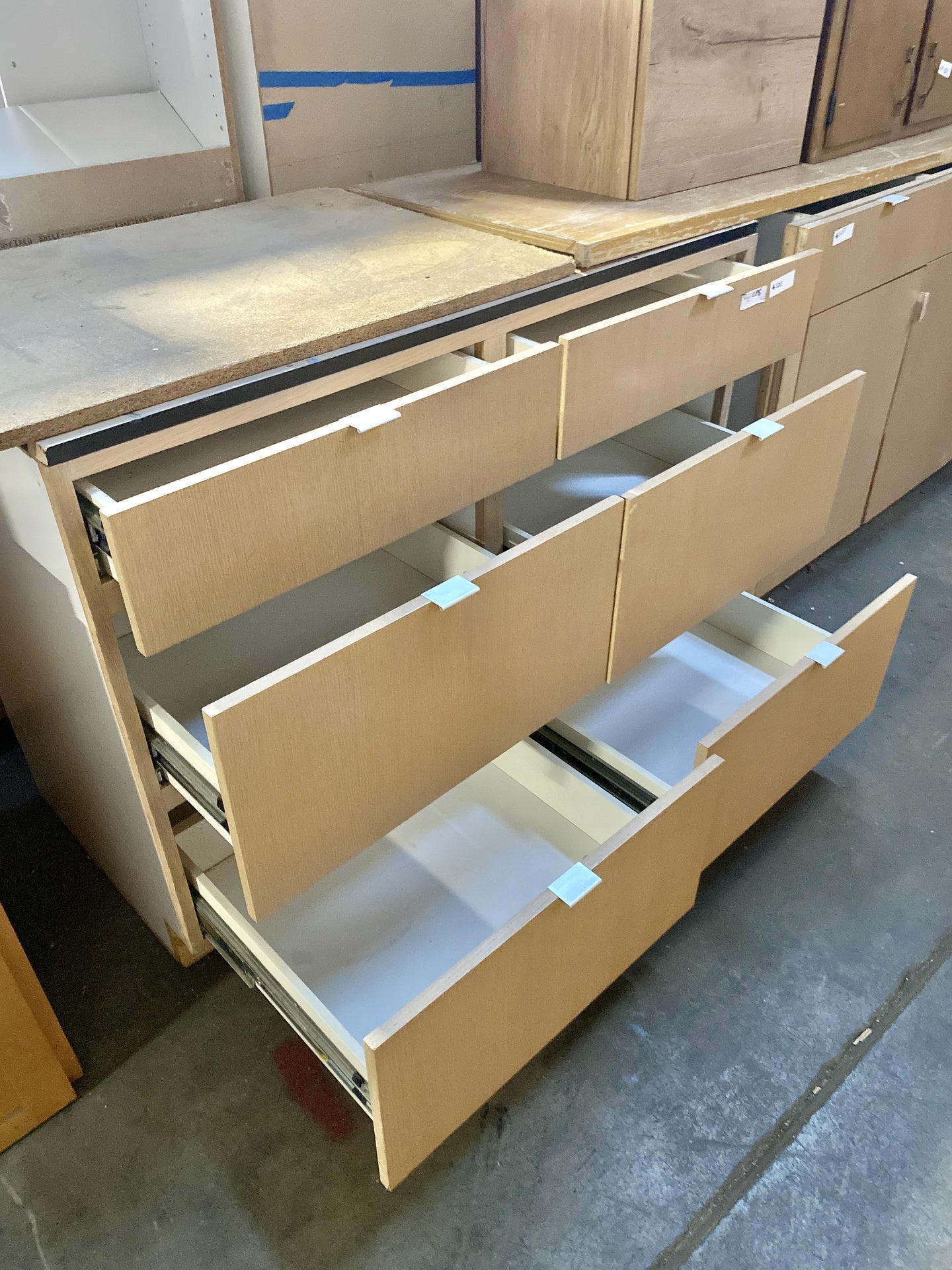 Peach 6 Drawer Bottom Cabinet CF8