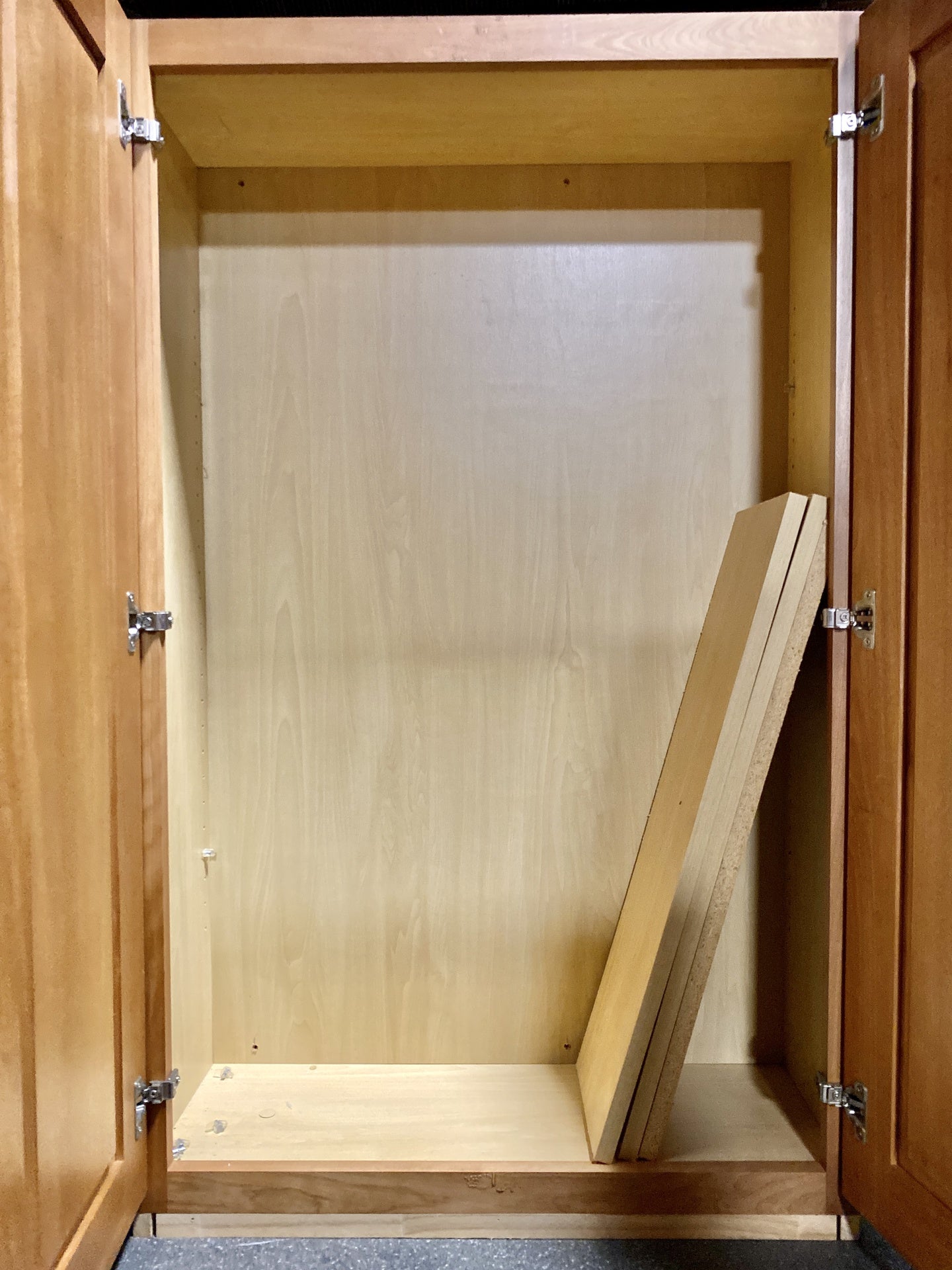 Brown 2 Door Single Cabinet TRP