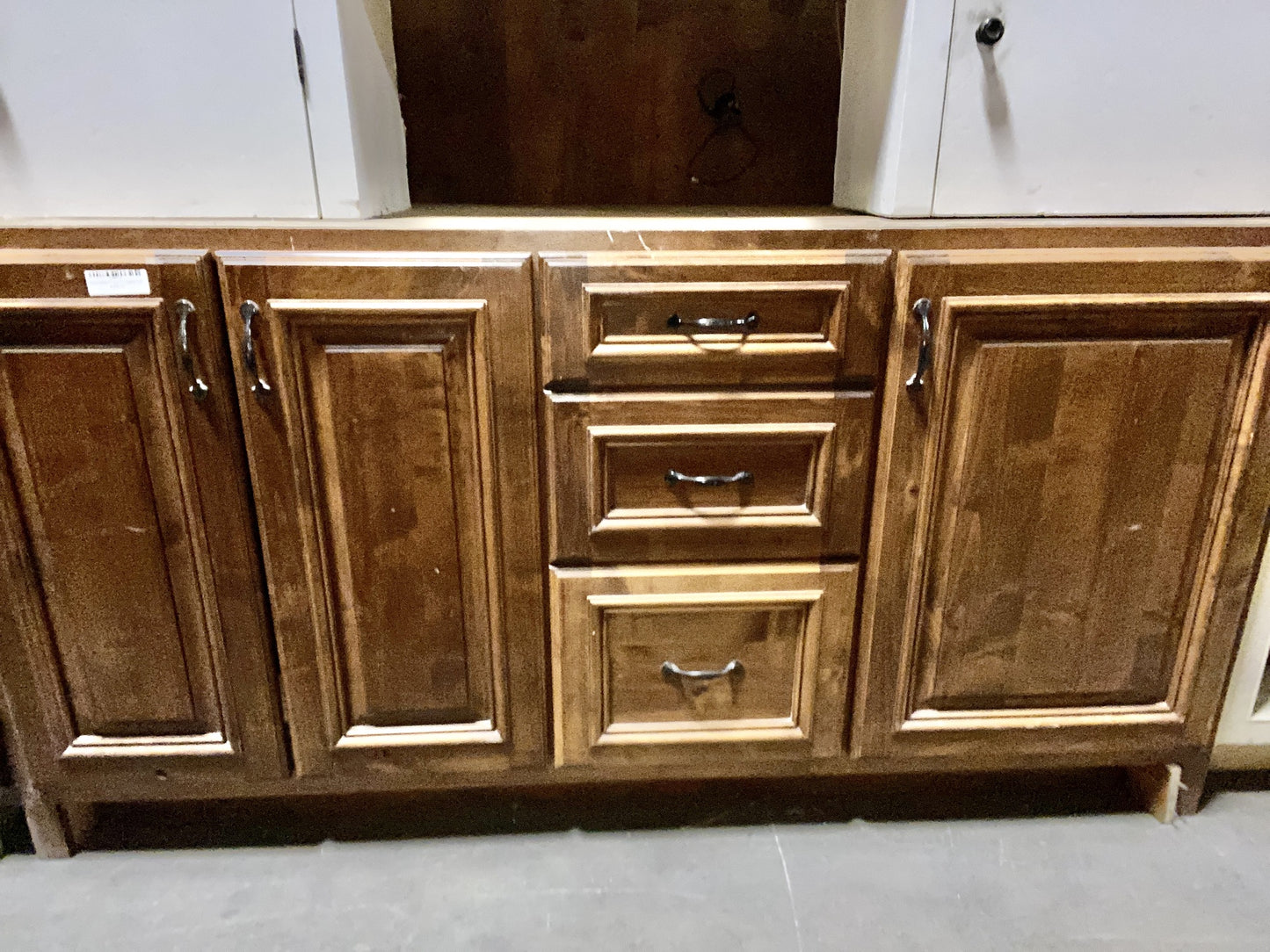 Brown Bottom Cabinet 3 Drawer TRP