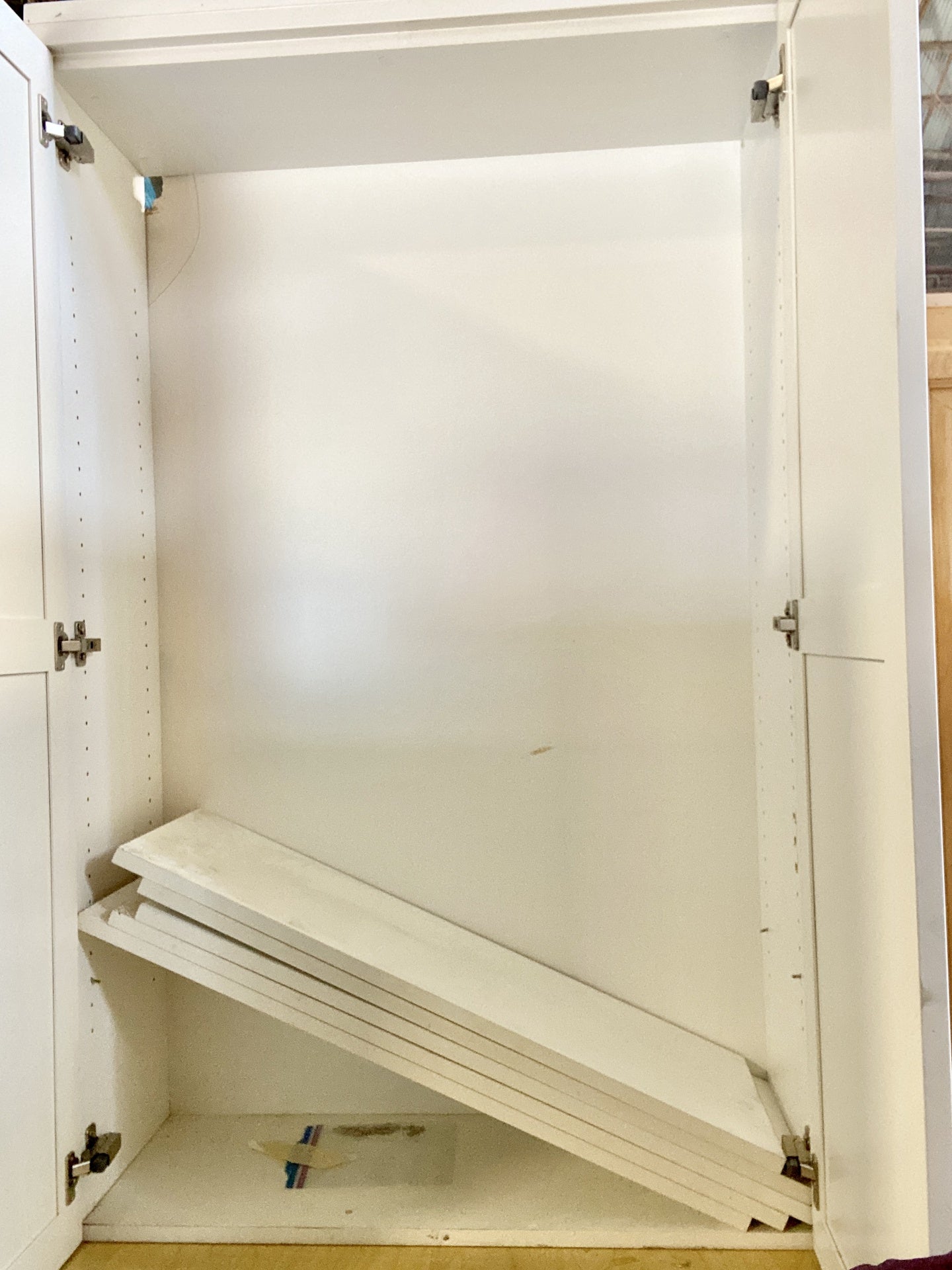 White 2 Door Top Cabinet BU2