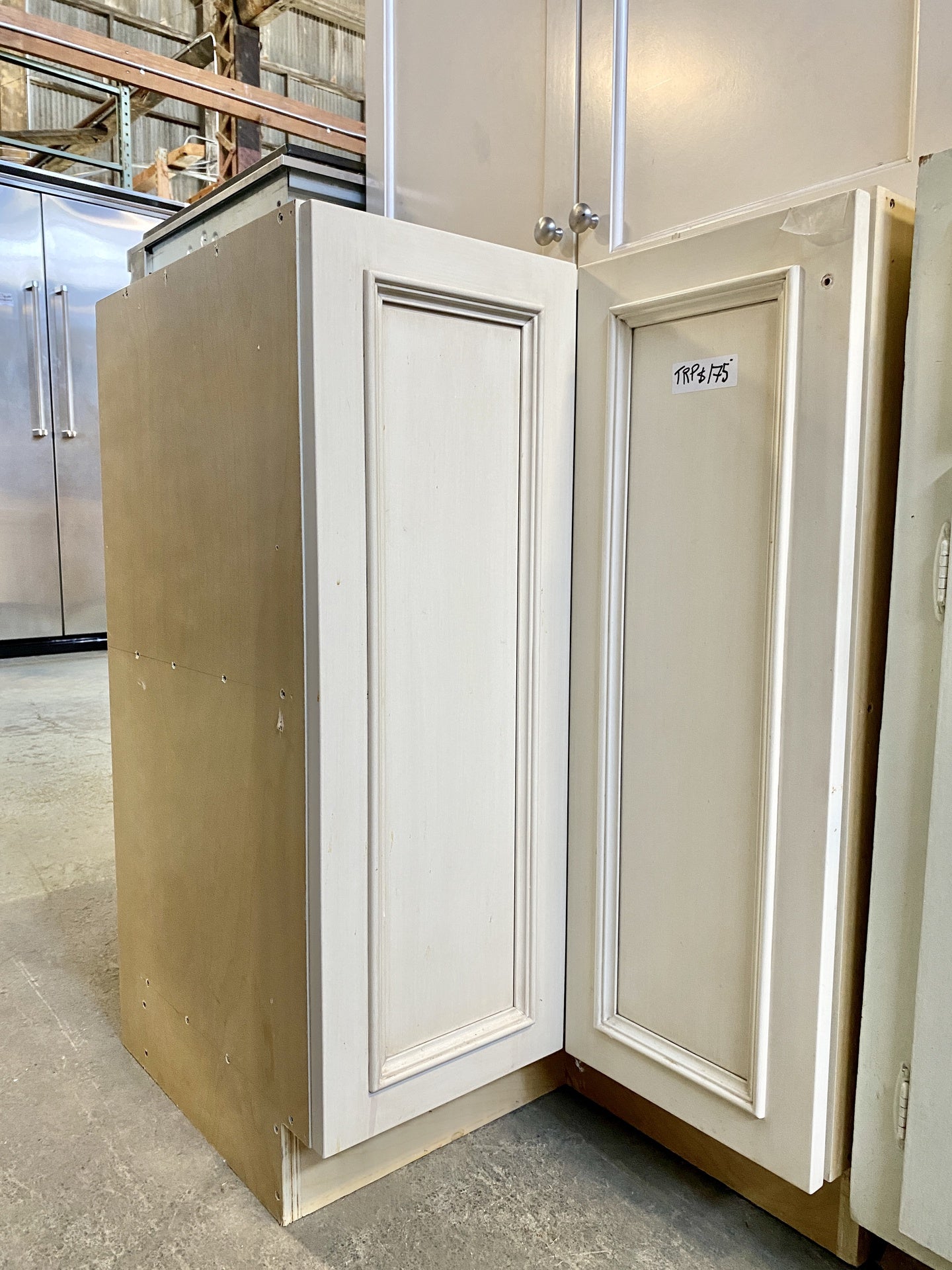 White Lazy Susan Cabinet TRP