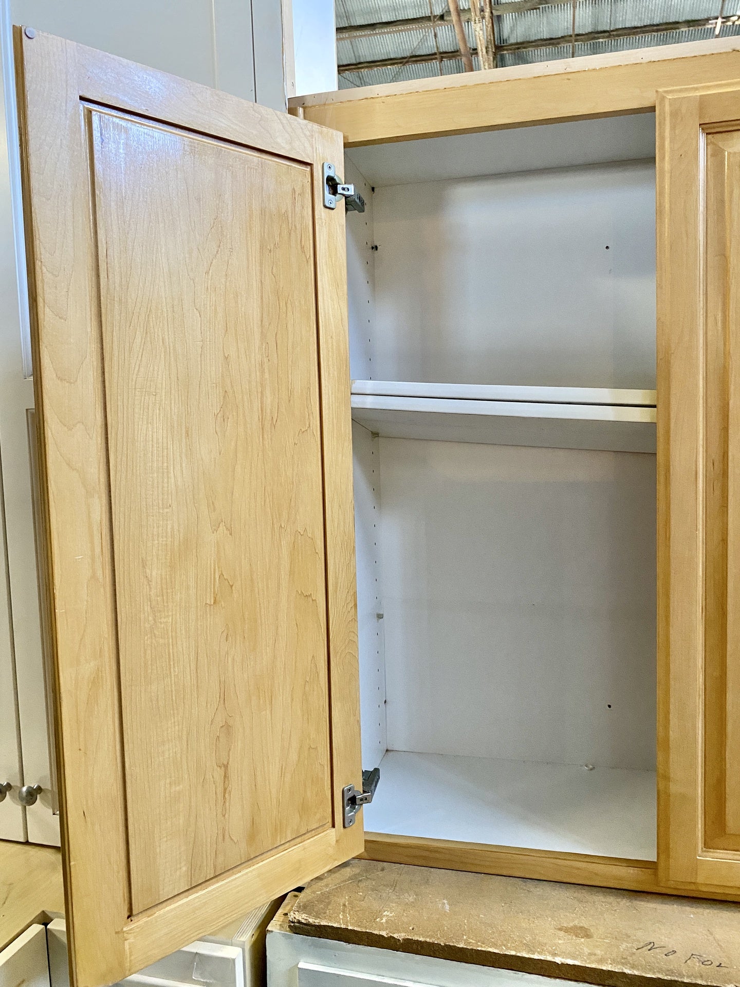 Brown 2 Door Top Cabinet CG5