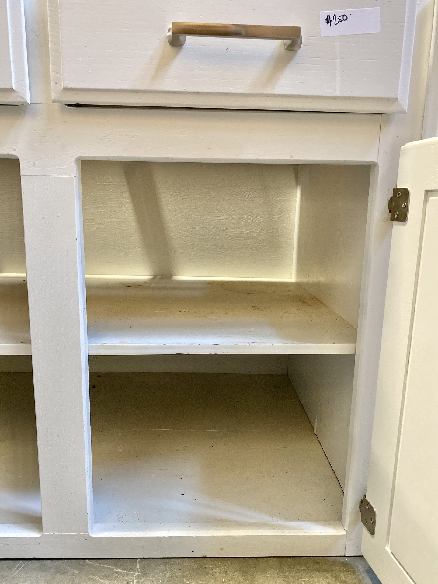 Large White Bottom Cabinet CE8