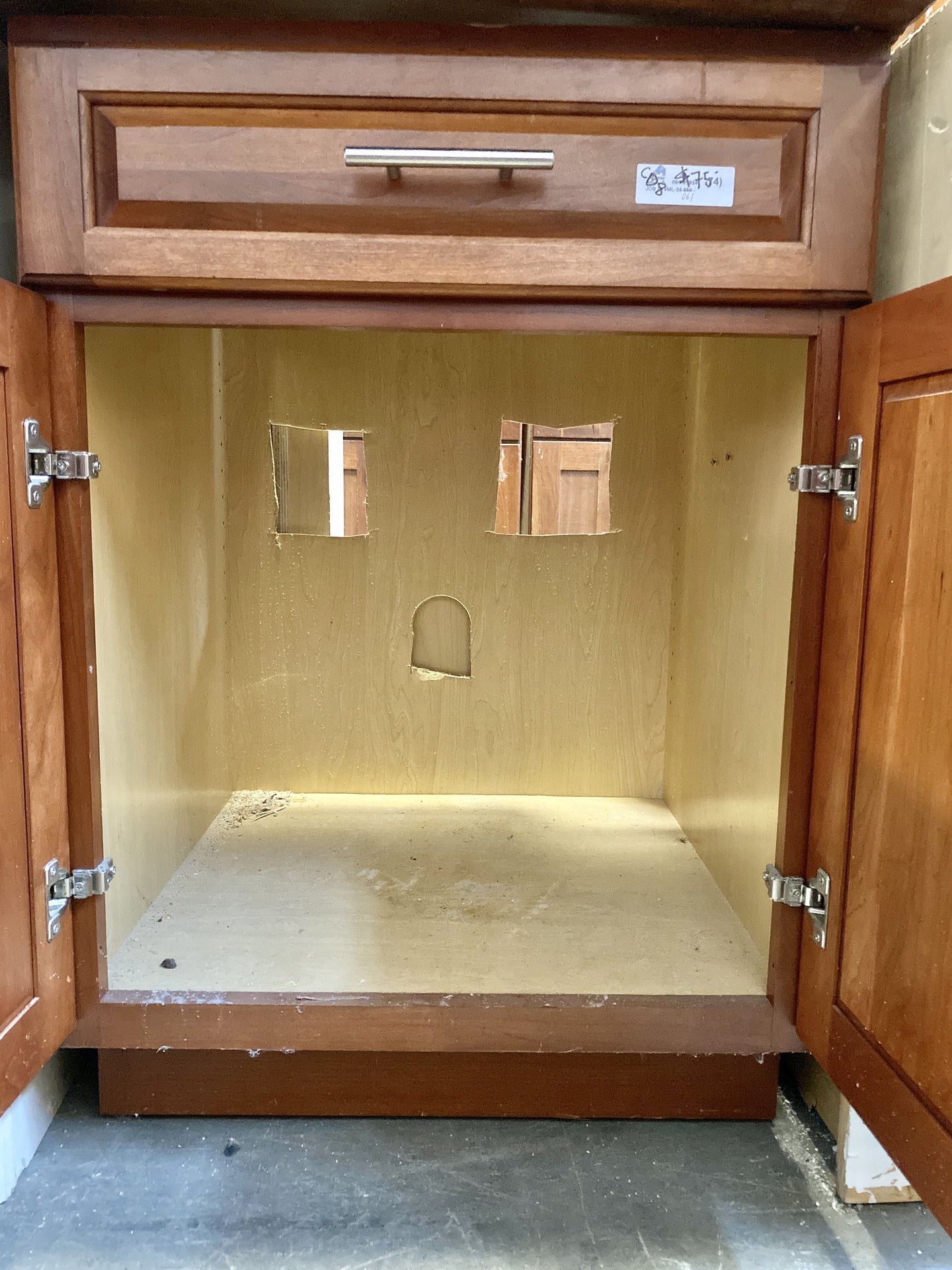 Brown Bottom Cabinet CD8