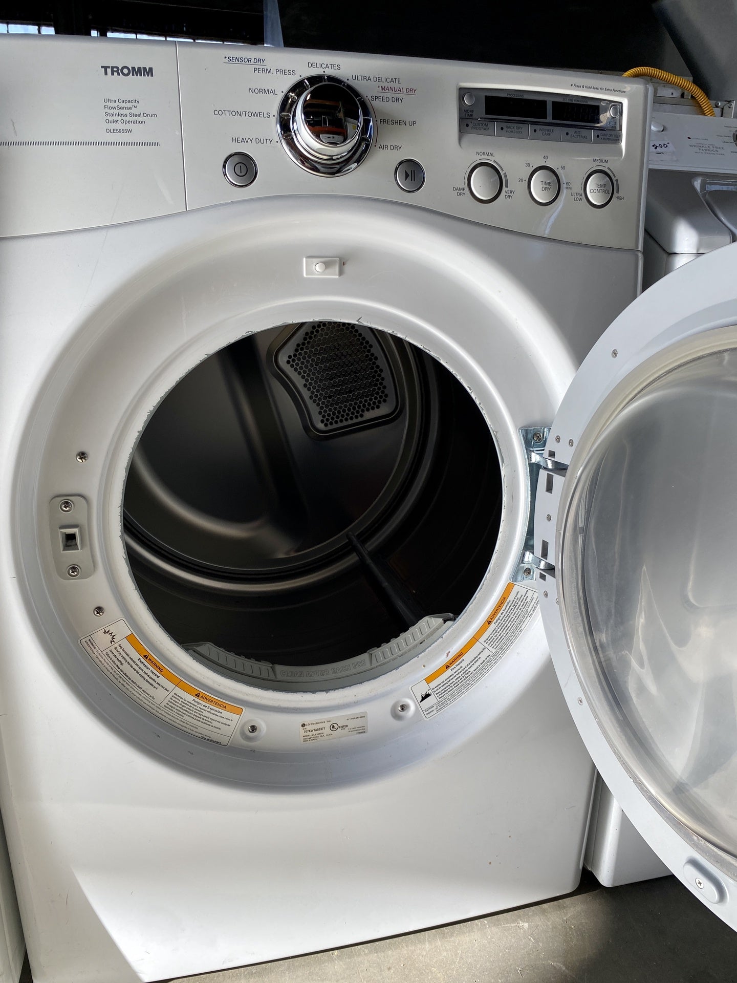 LG Tromm Dryer TRP
