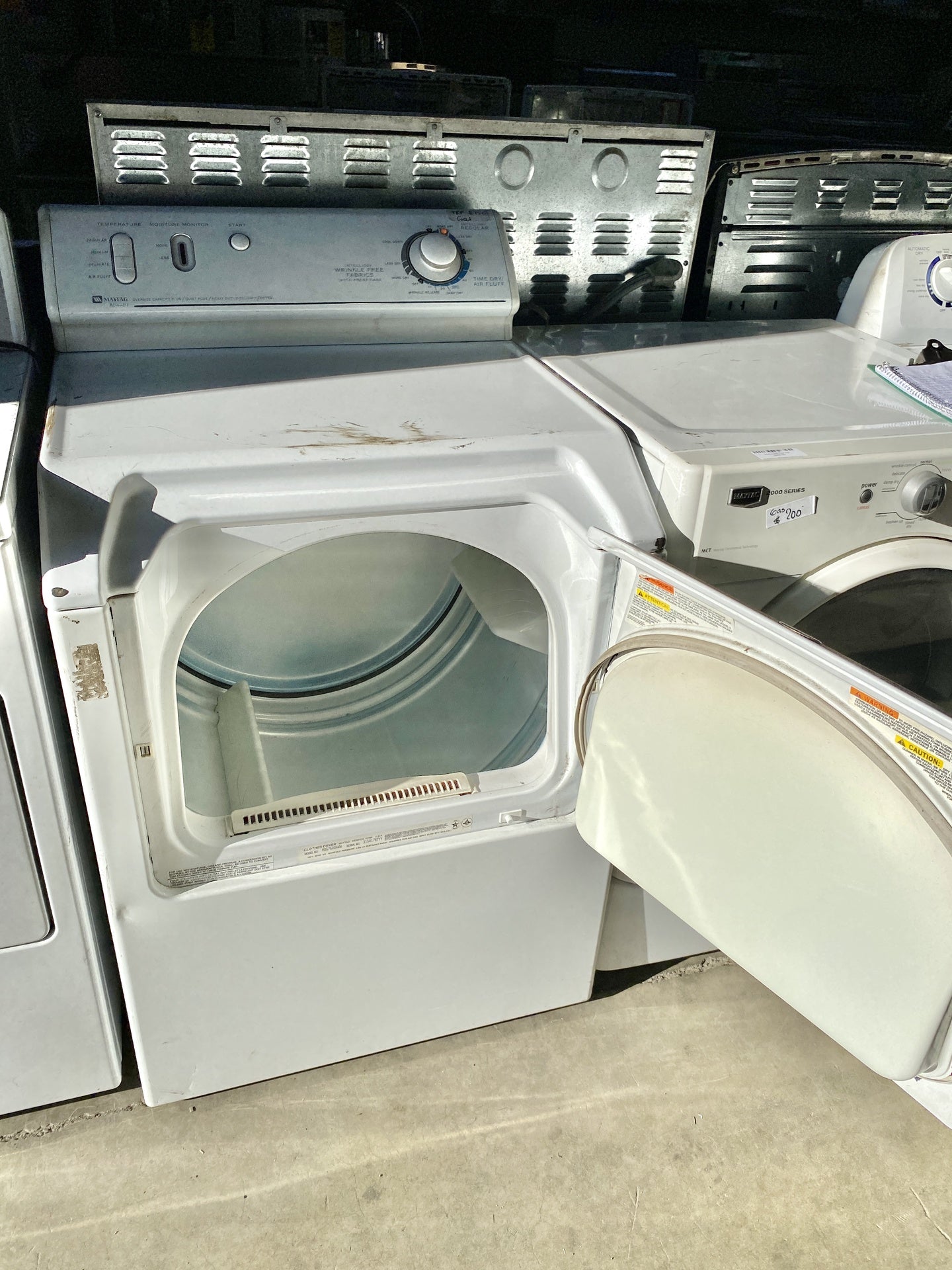 Maytag Atlantis Gas Dryer 2 TRP