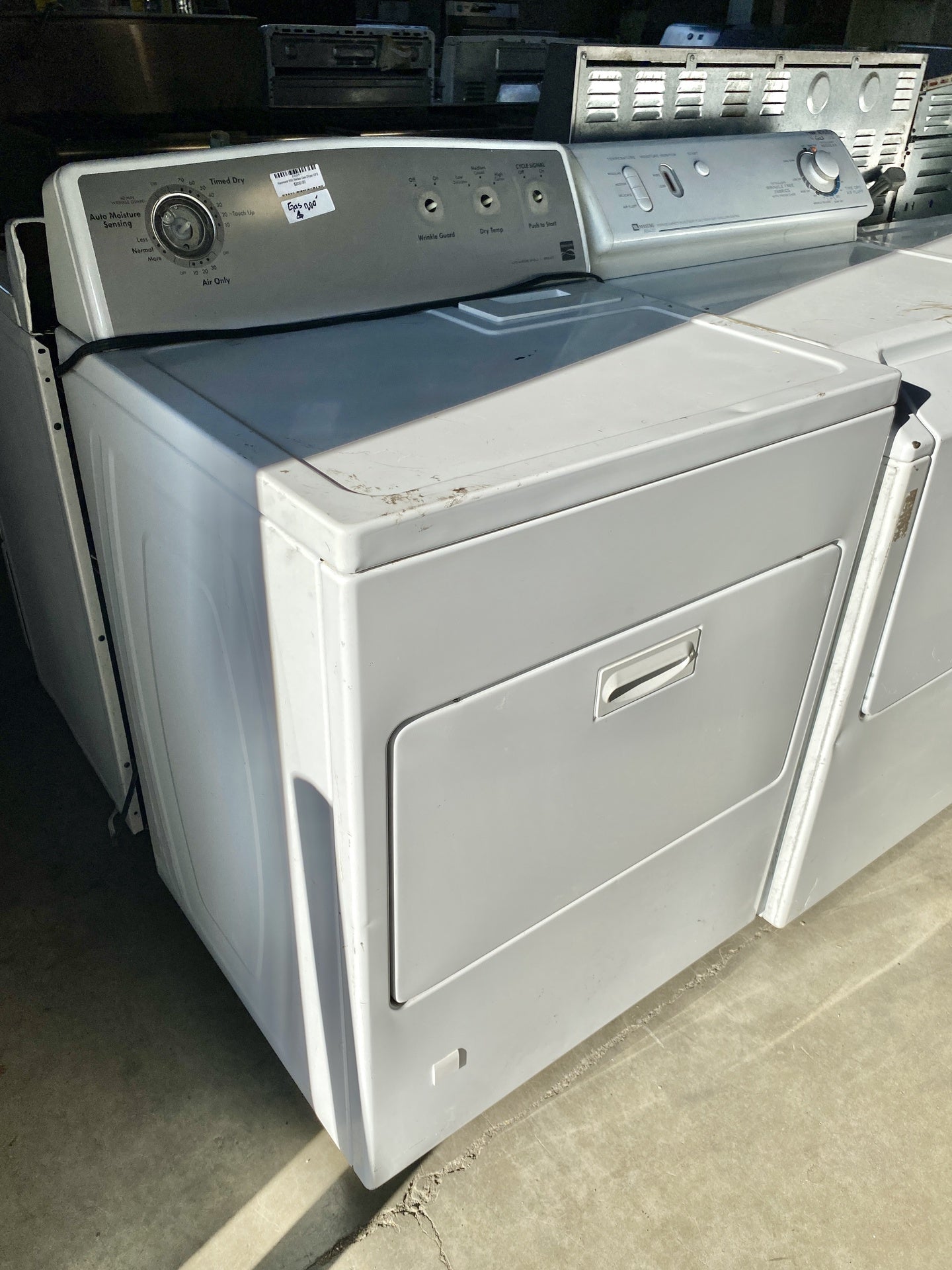 Kenmore 500 Series Gas Dryer CF3