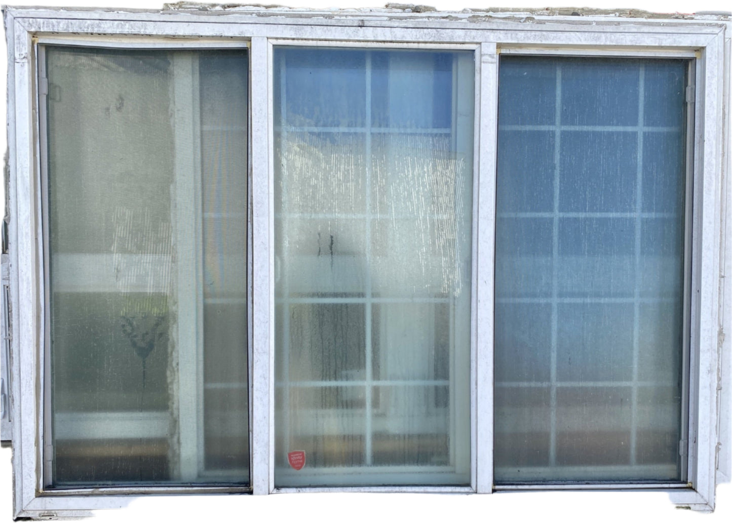 White Vinyl Sliding Window TRP