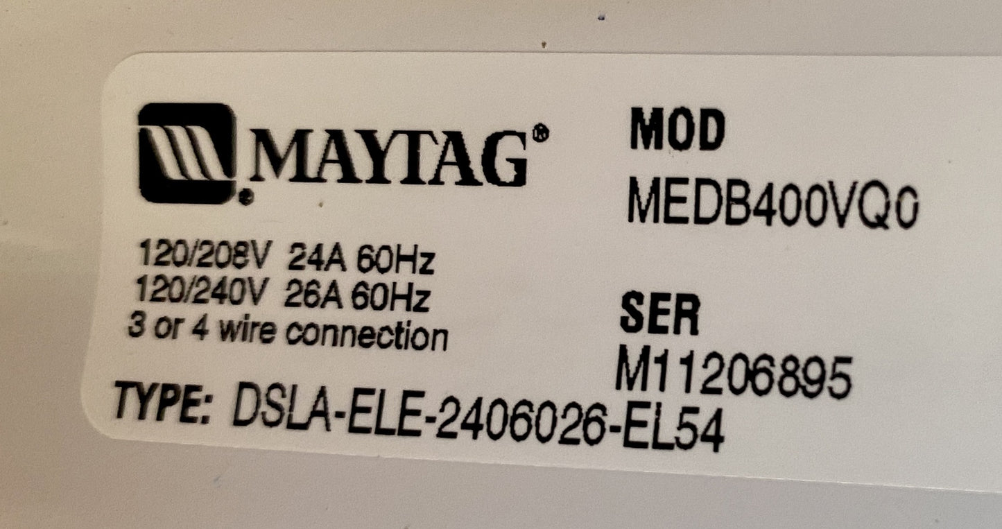 Maytag Bravos Dryer CI2