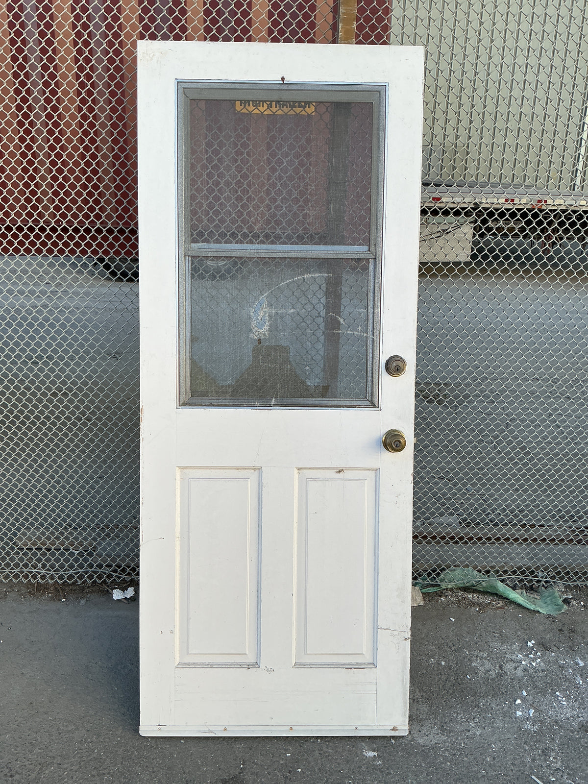 Exterior Door, Half Glass, TRP
