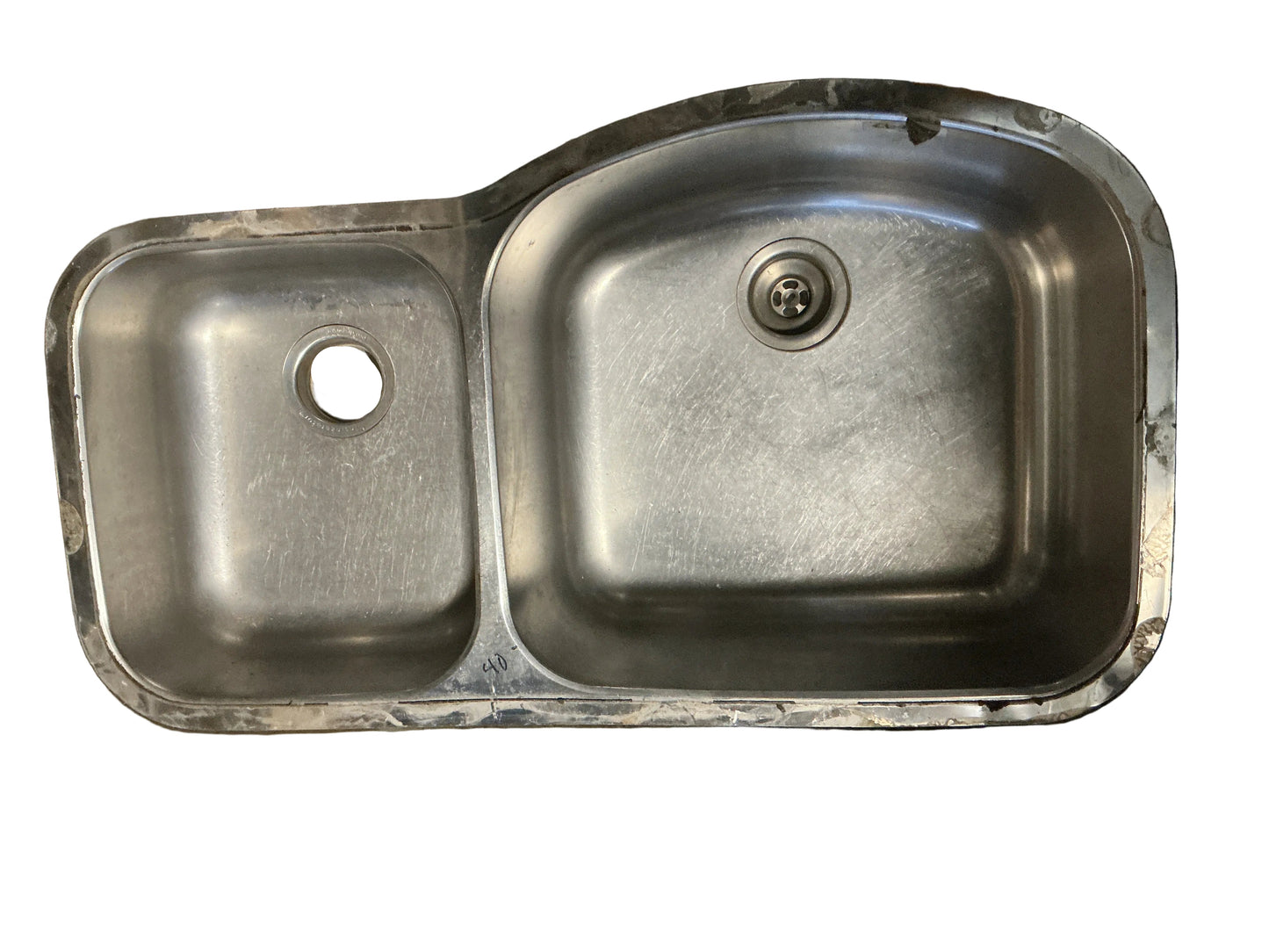 Kitchen Sink Double Stainless Steel CE7