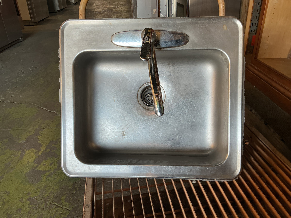 Kitchen Sink, With Garbage Disposal And Faucet, TRP