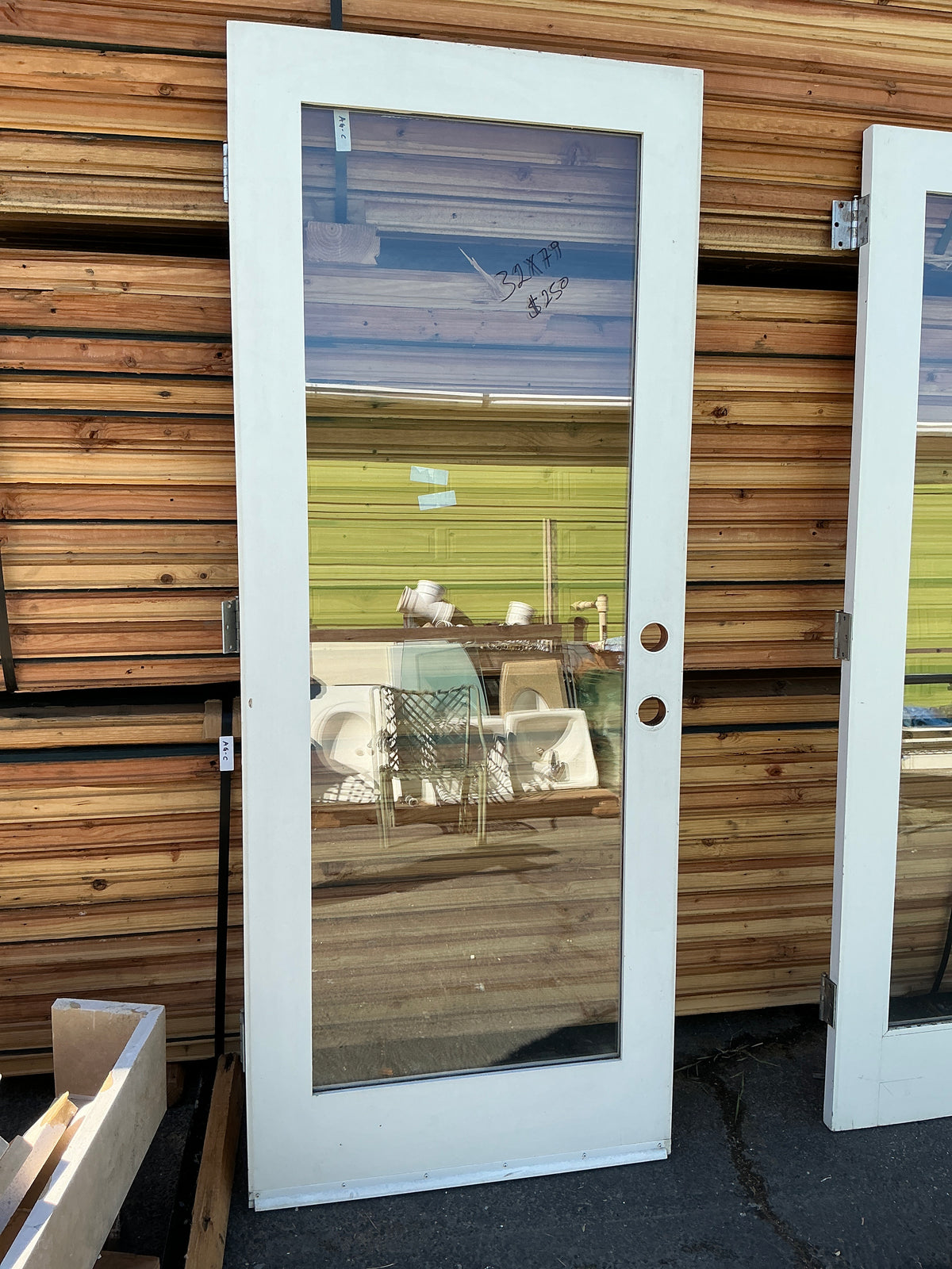 Exterior door, 1 Panel Glass, BL2