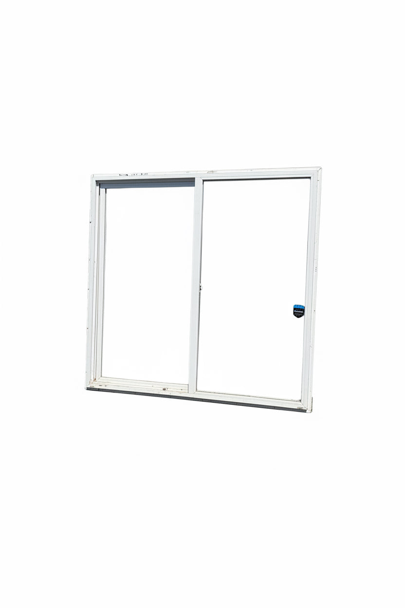 Window · Vinyl Sliding · White · 3 Panel · 60×57 · CX7