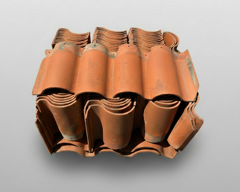 Roof Tiles, S Shape, Clay, AB-C