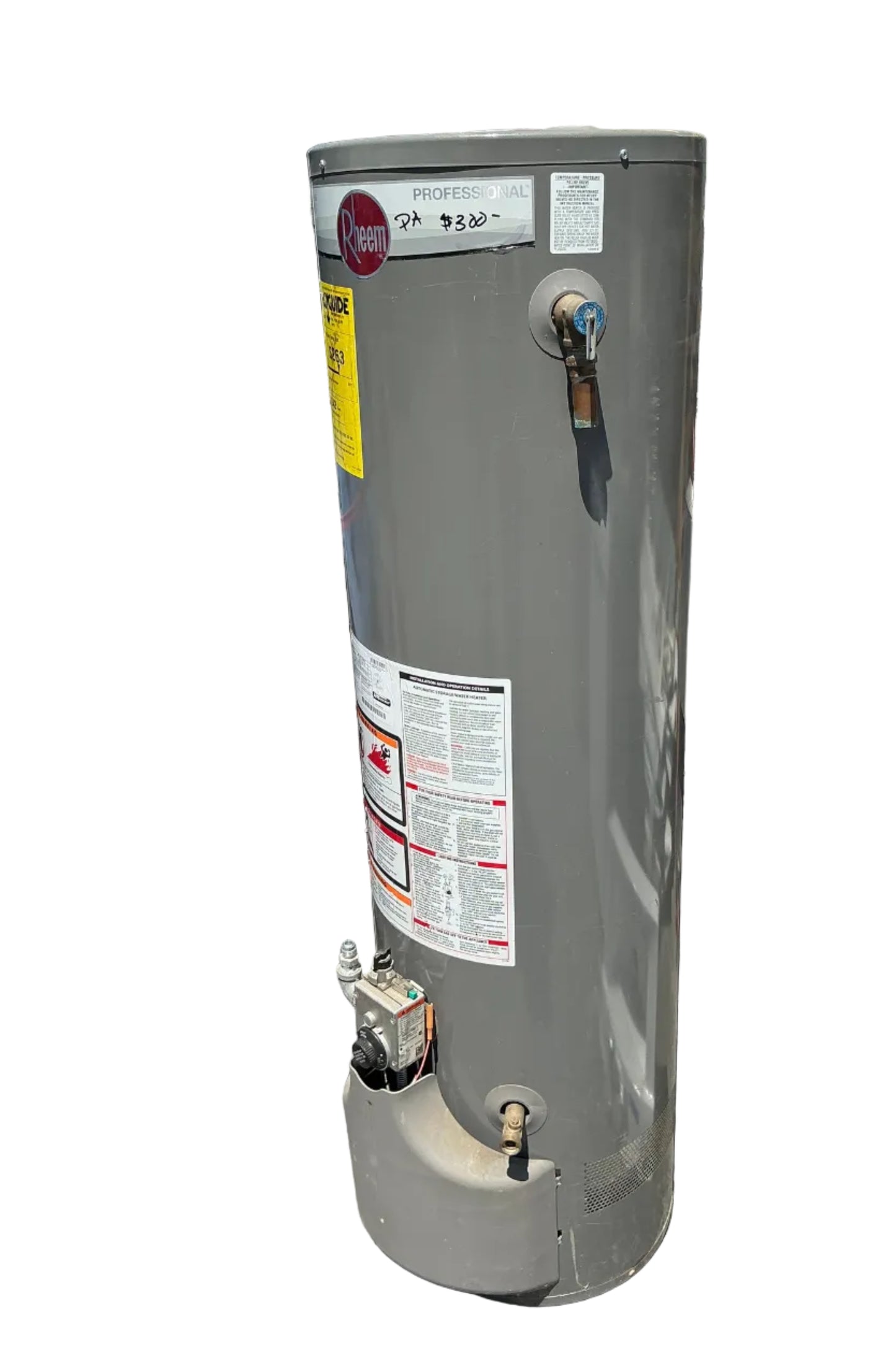 Water heater, Rheem, PA TRP