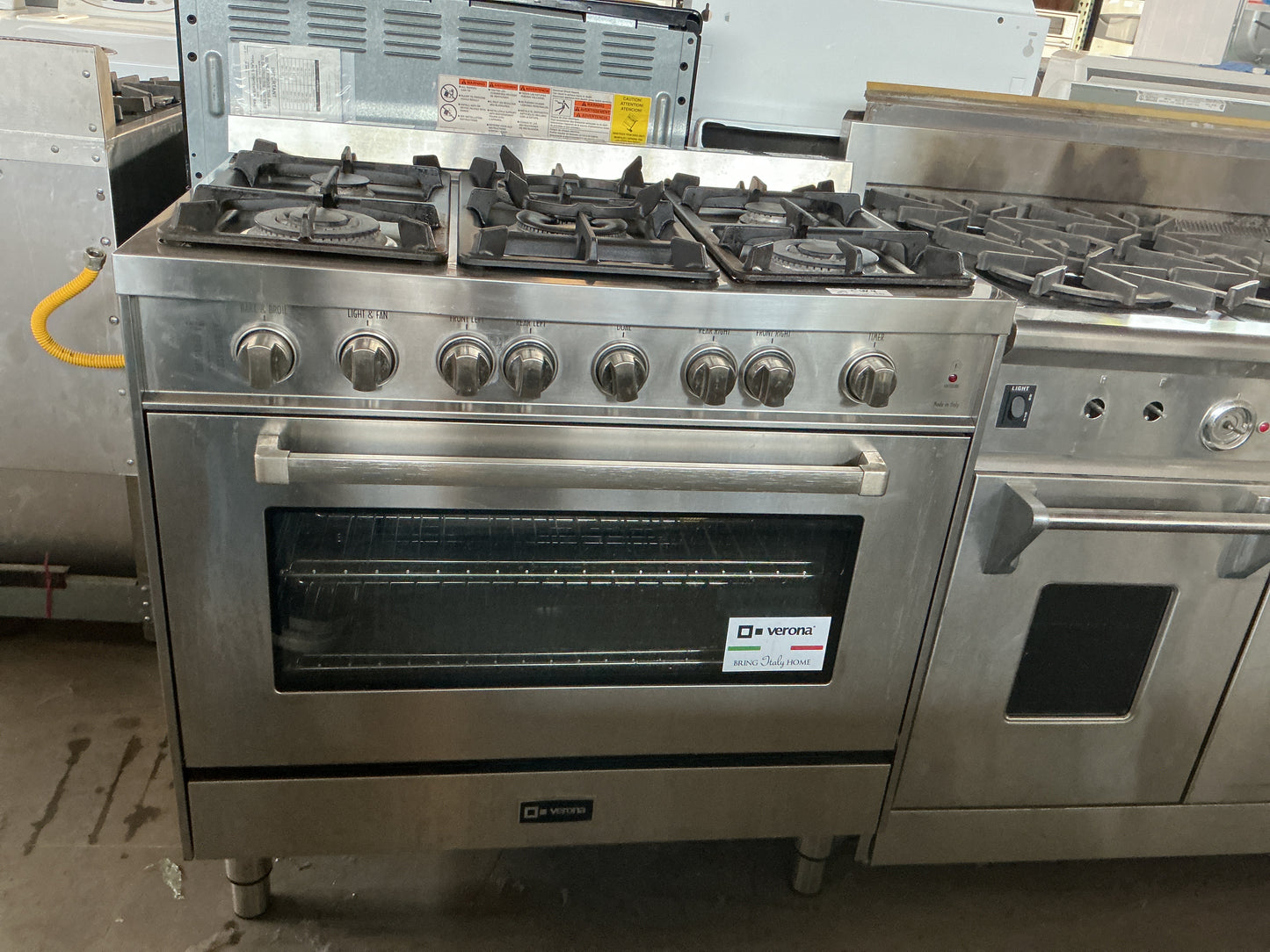 Stove, gas, 5 burner, Verona, CW4