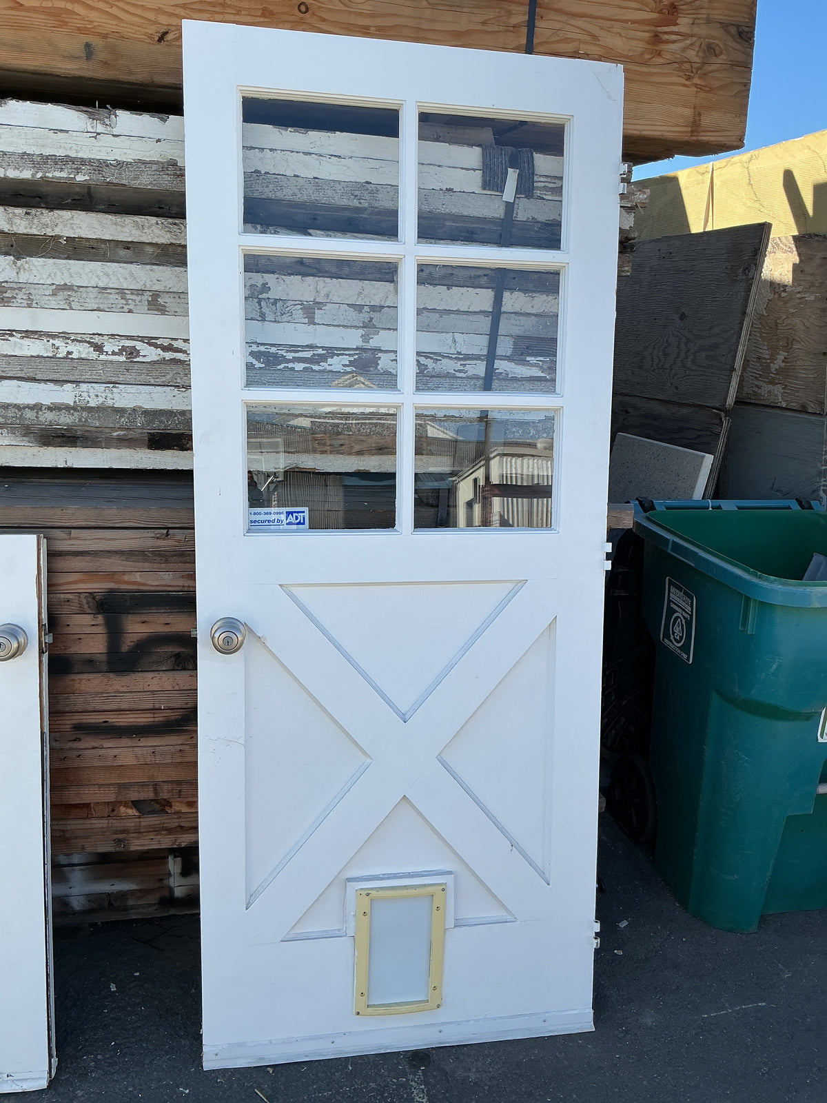 Exterior Door, Single Glass, PA