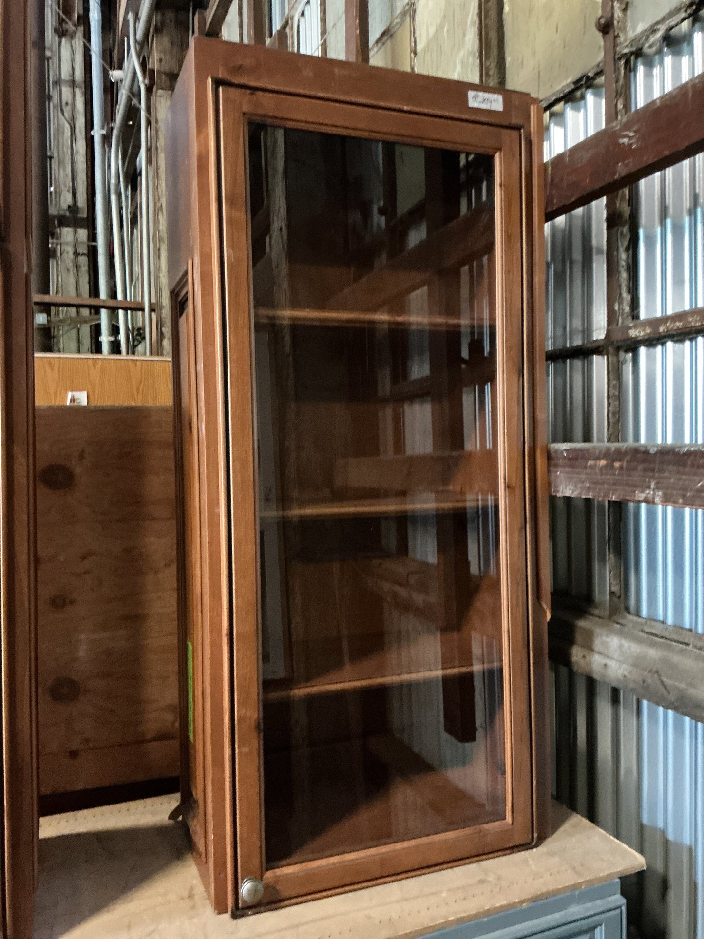 Cabinet, kitchen Upper Brown Glass CX9