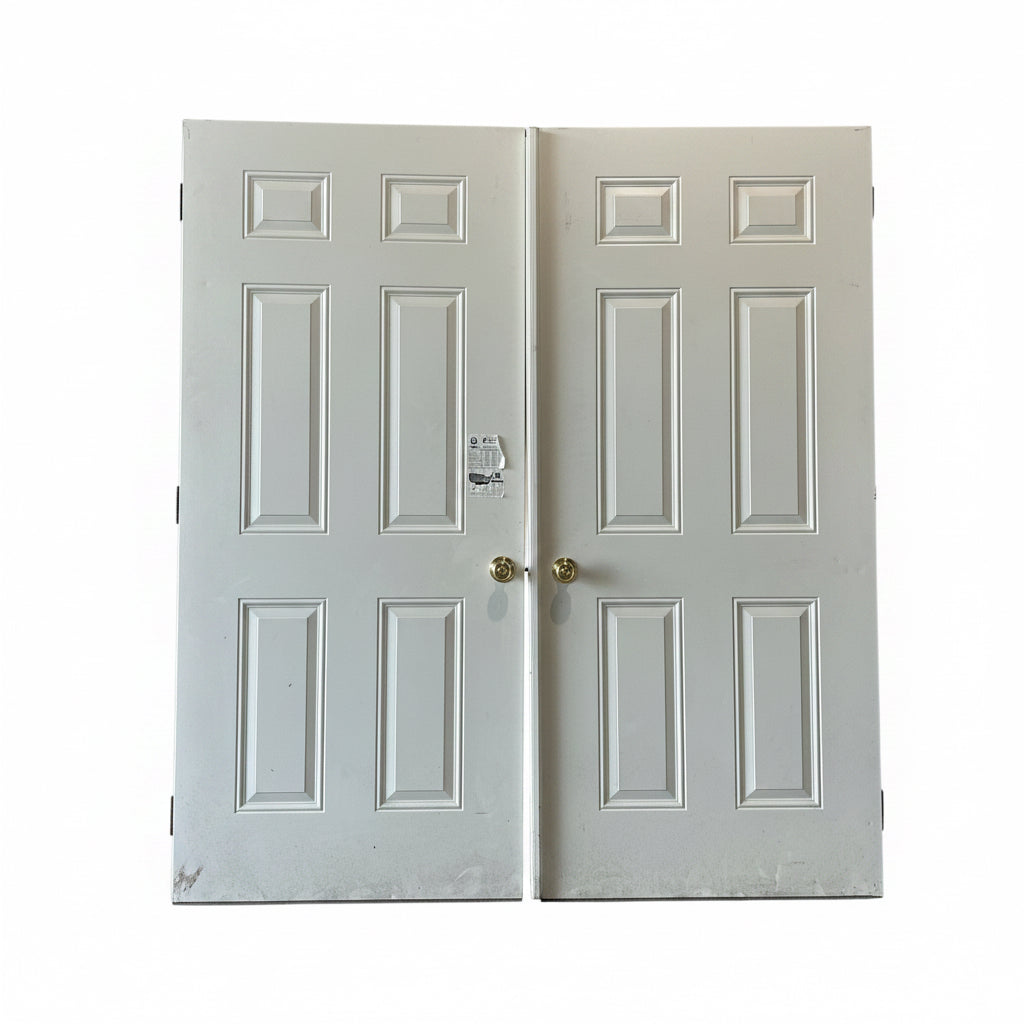 Door, set, 6 panel, CQ4