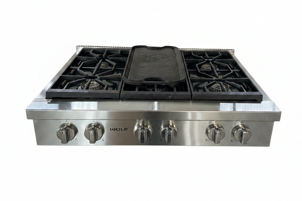 Cook Top, Wolf, 6 Burner, CT7
