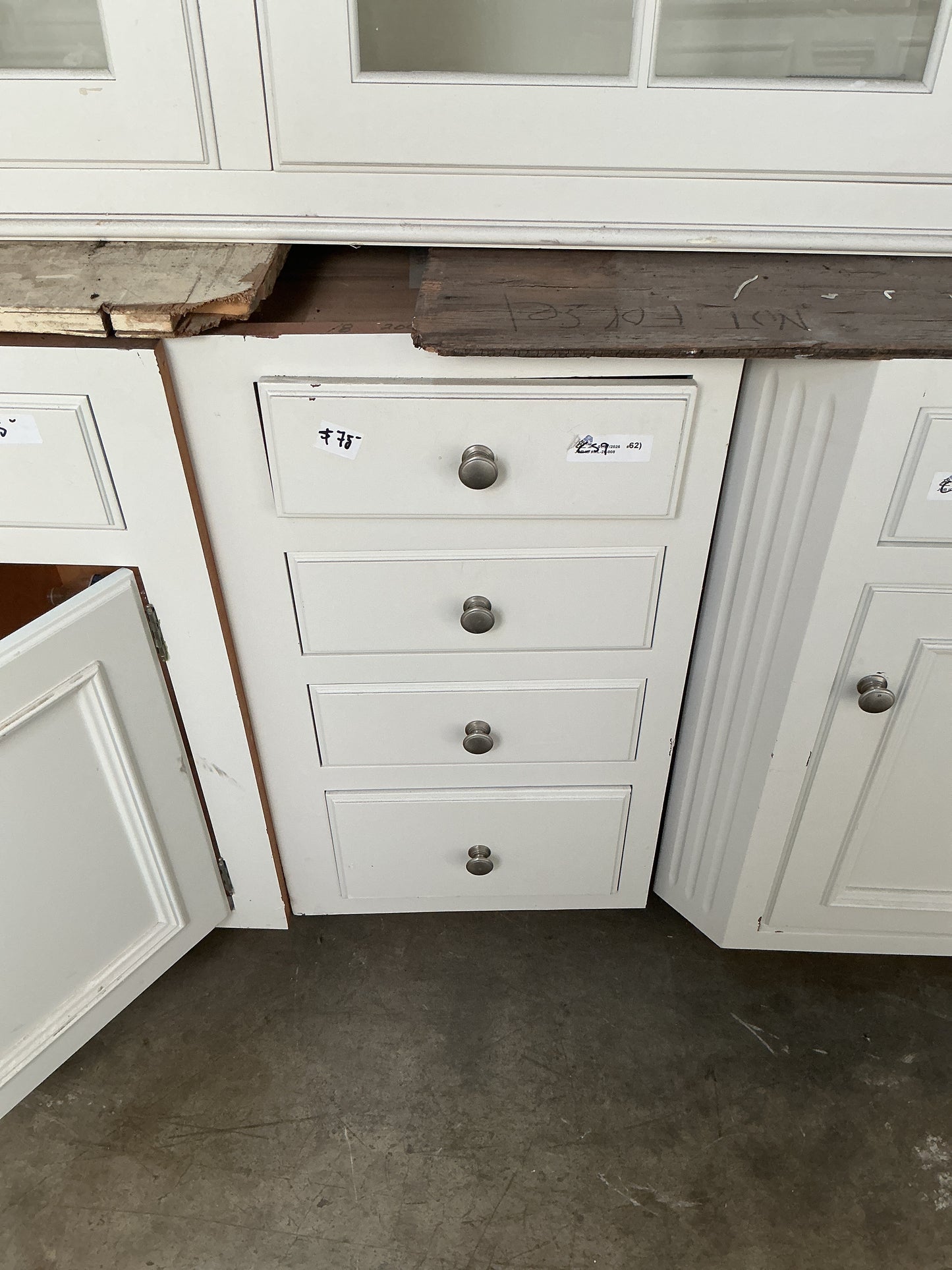 Cabinet Kitchen Base 4 Drawer CS9