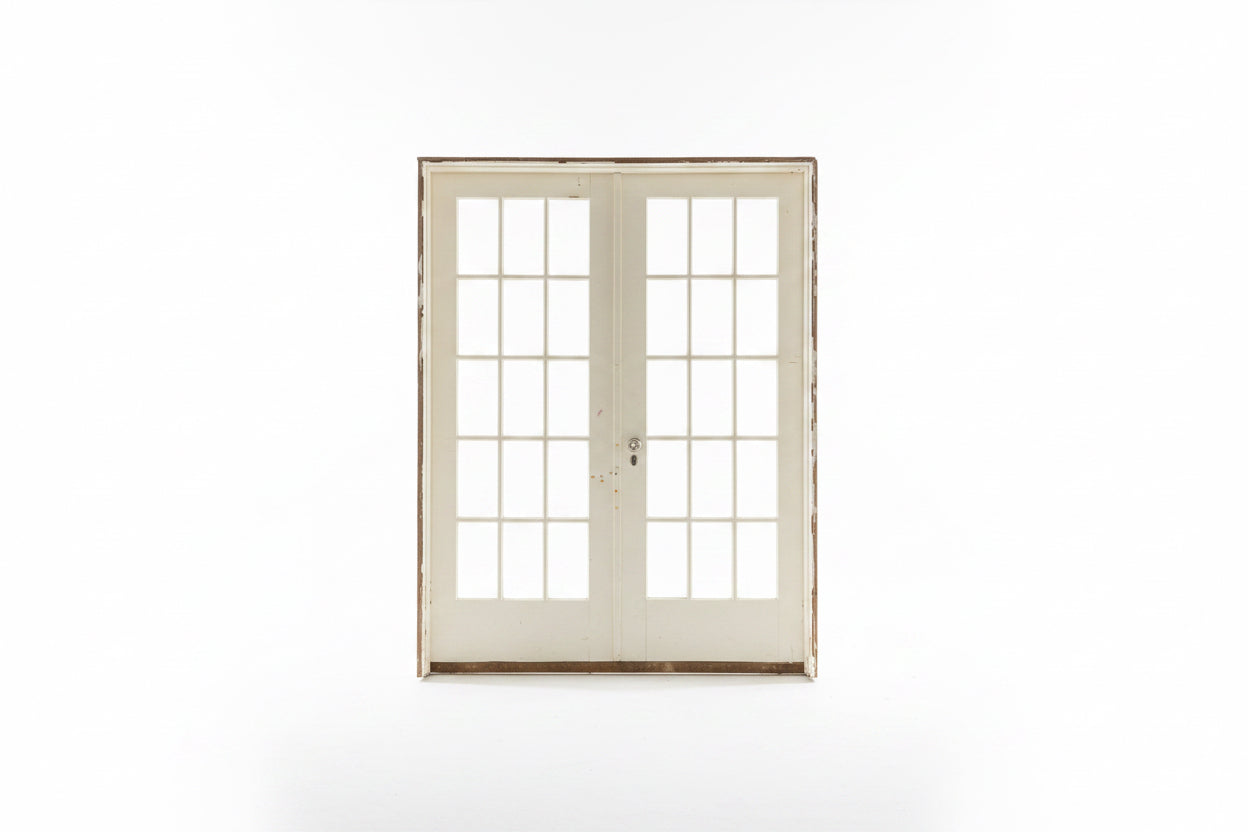 White Wood French Doors, PA