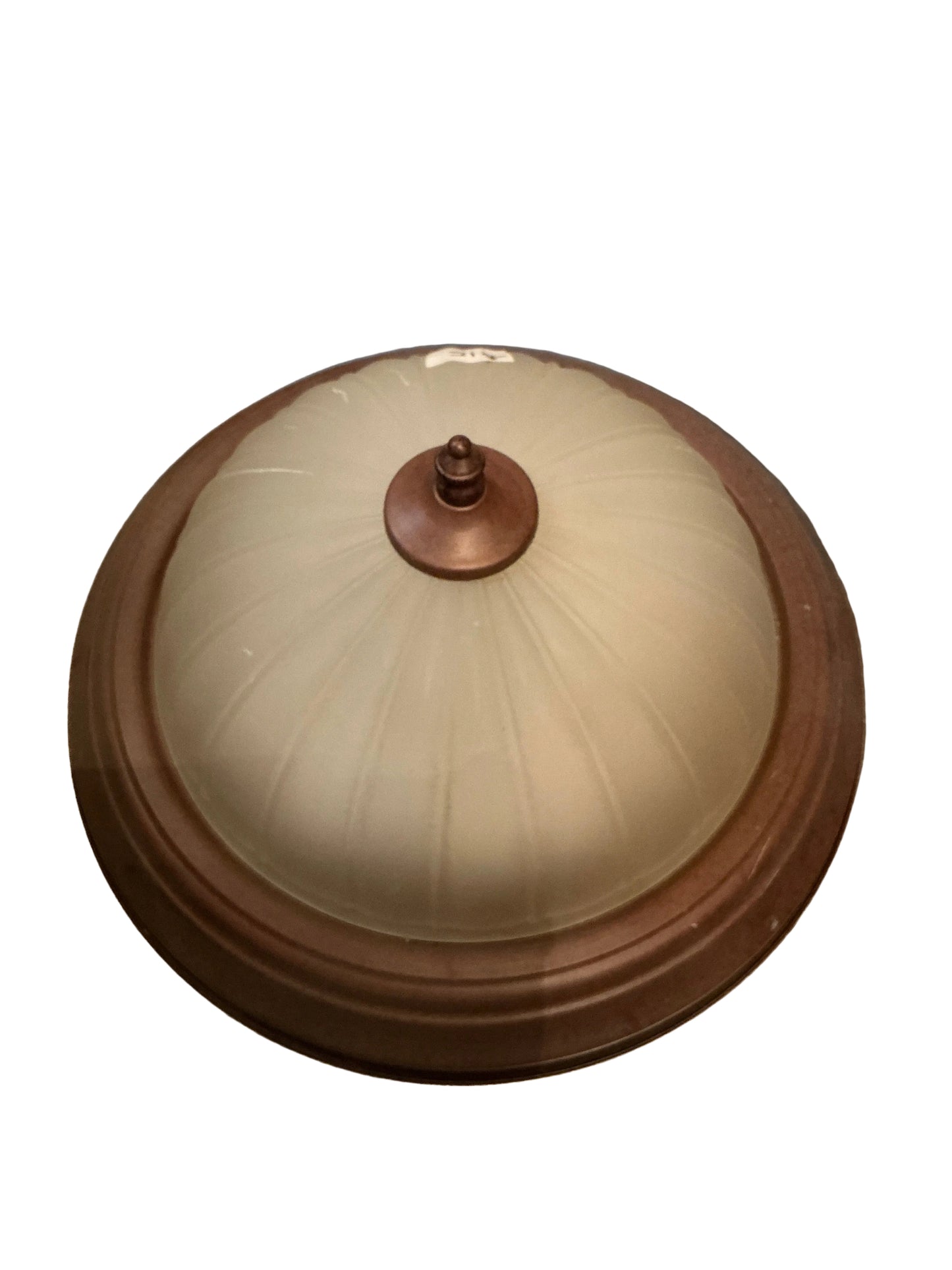 Frosted Amber Dome Light