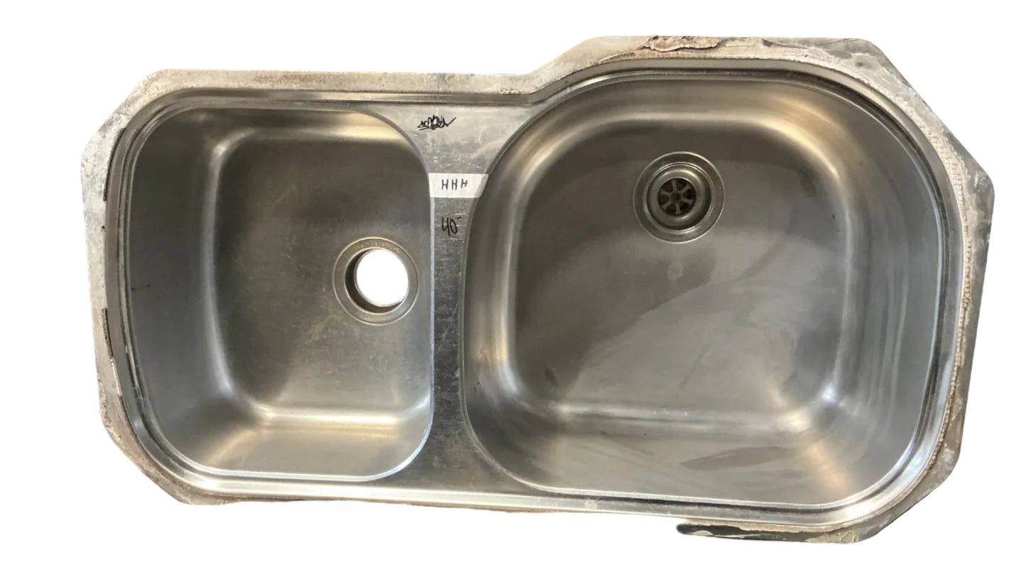 Kitchen Sink Stainless Steel Double HHH