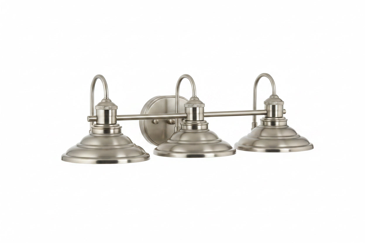 Vanity light, silver, LOW
