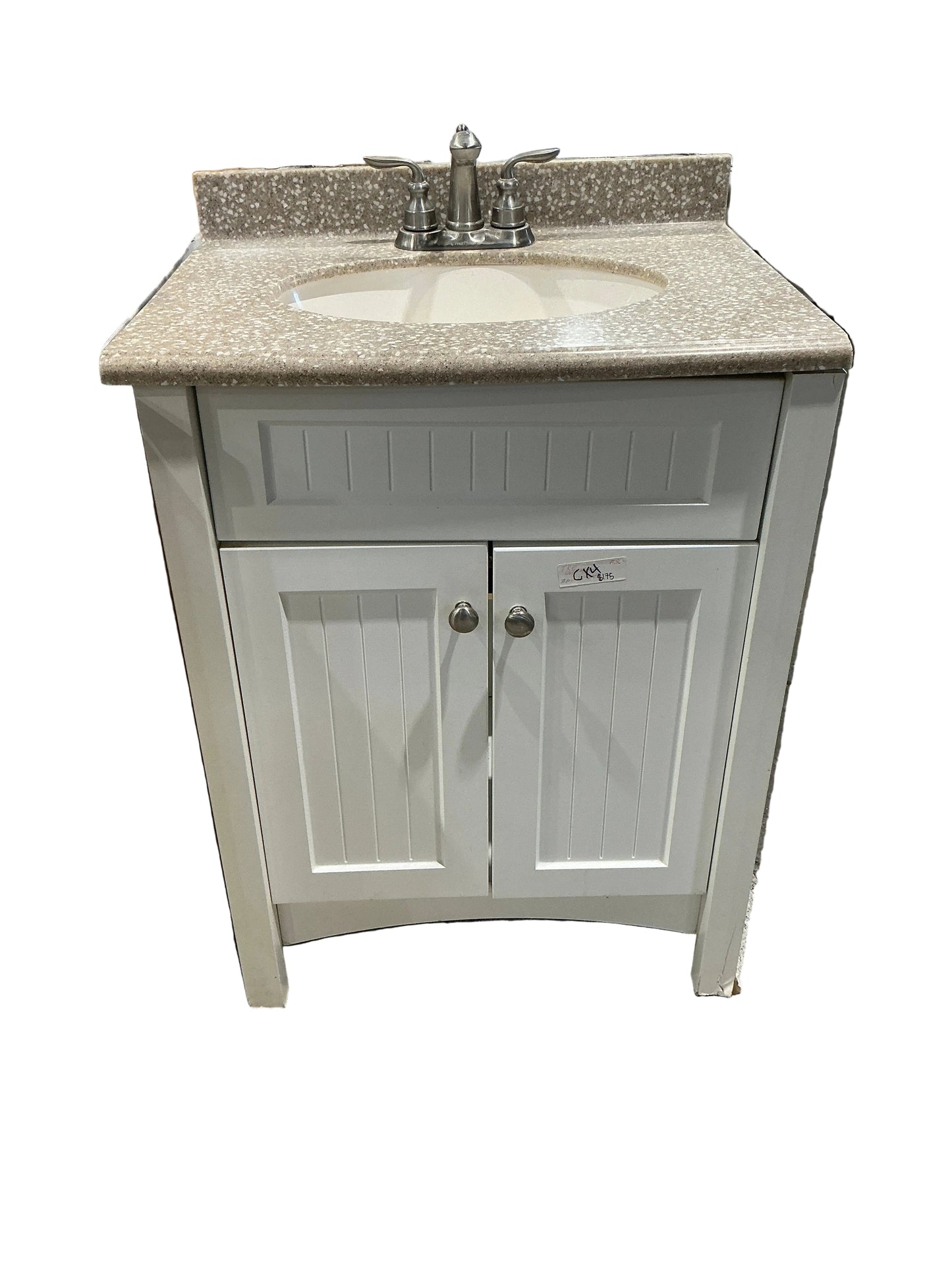 Bathroom vanity, stone top, CX4