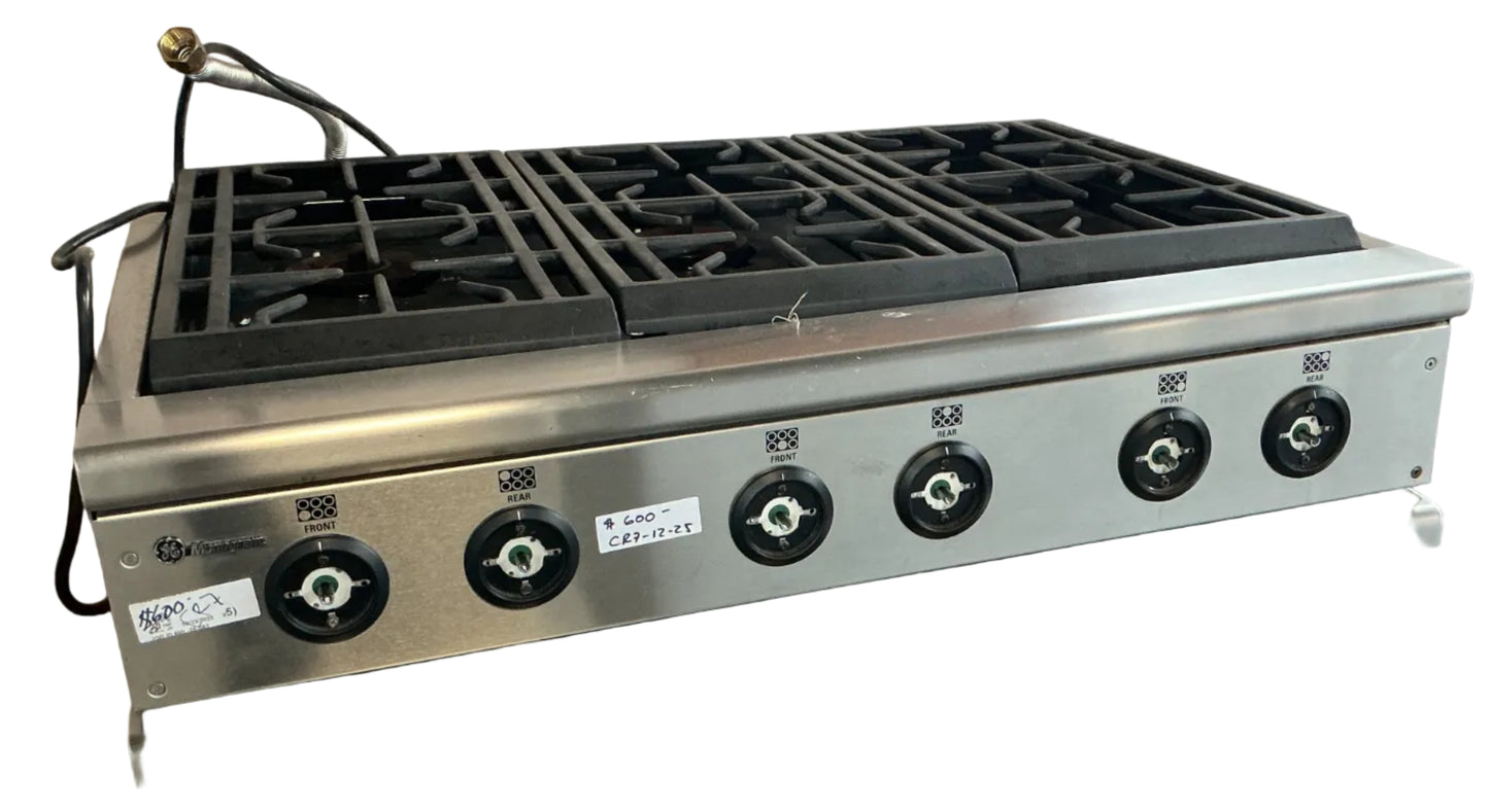 CR7 GE Monogram 6 Burner Range