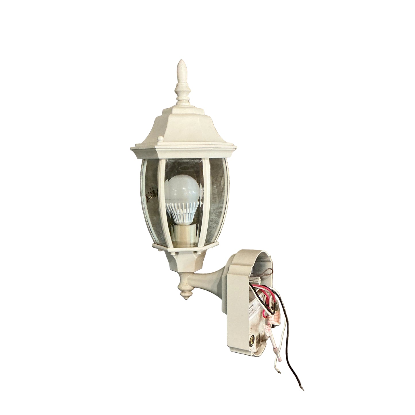 White Exterior Wall Lantern TRP