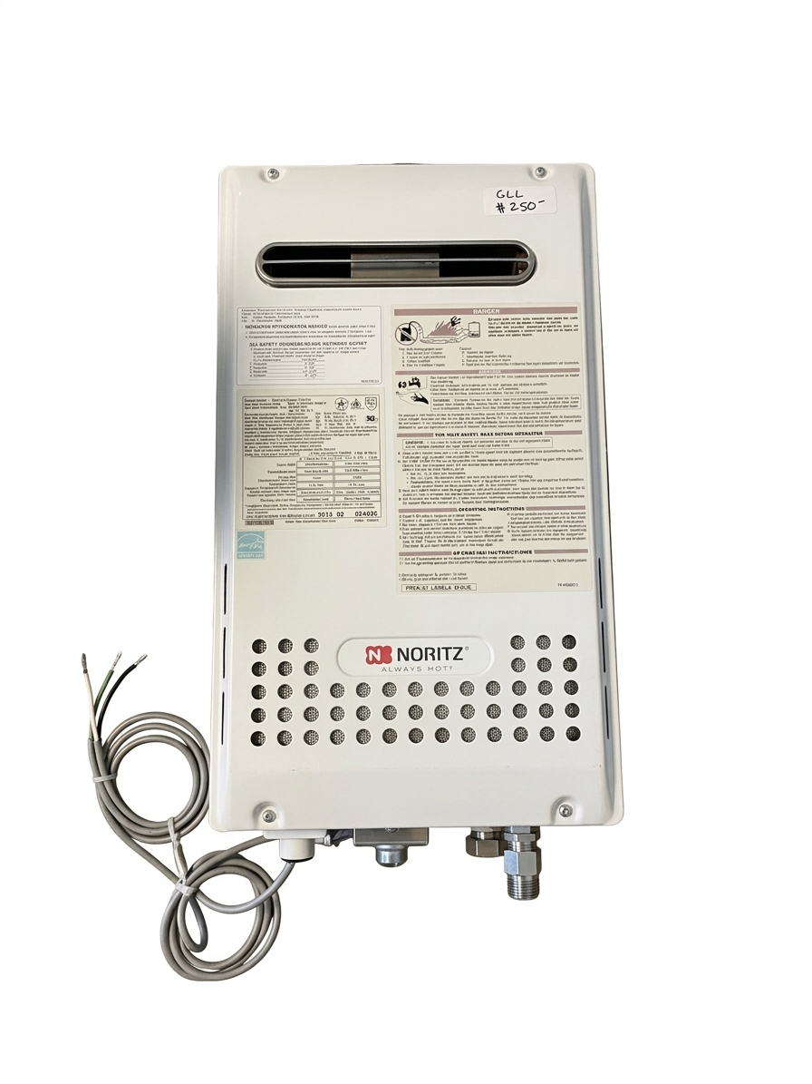 Tankless water heater, 202 Gal.hr, CL2