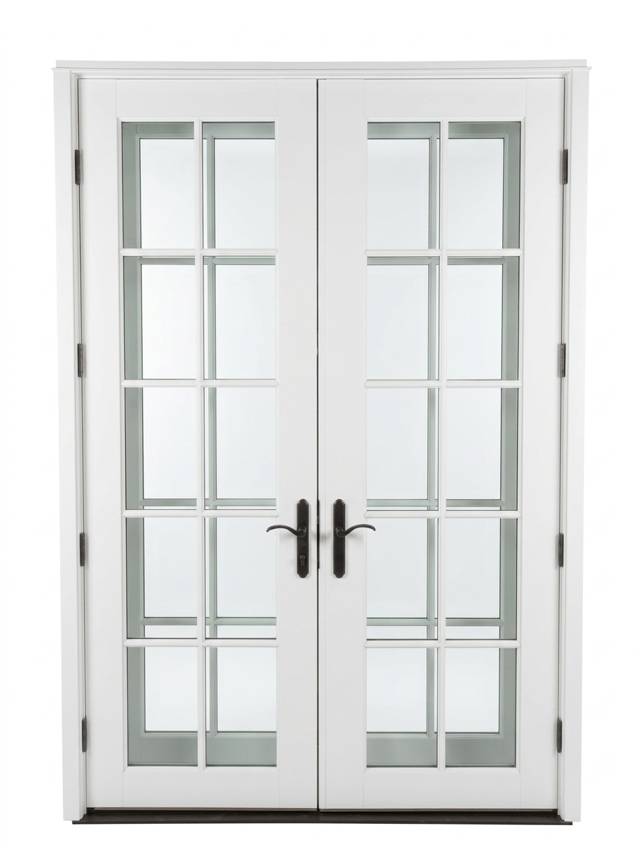 Tall White Exterior Doors TRP