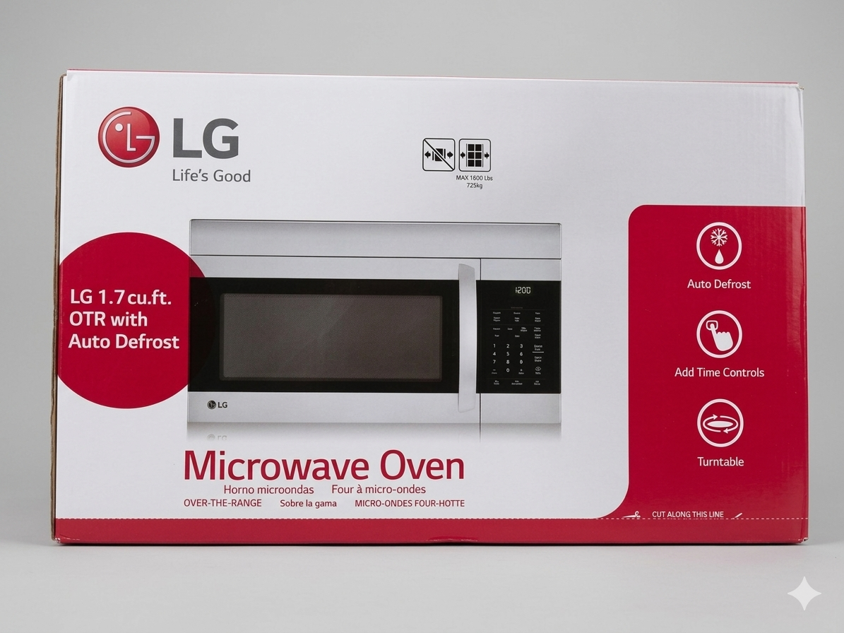 Microwave Oven, New in Box, TRP