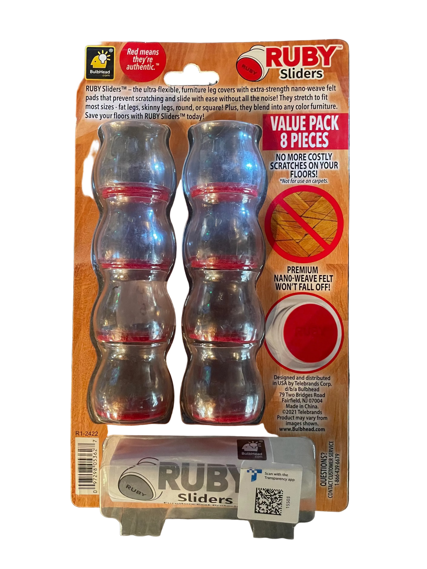 Ruby Pack Furniture Sliders