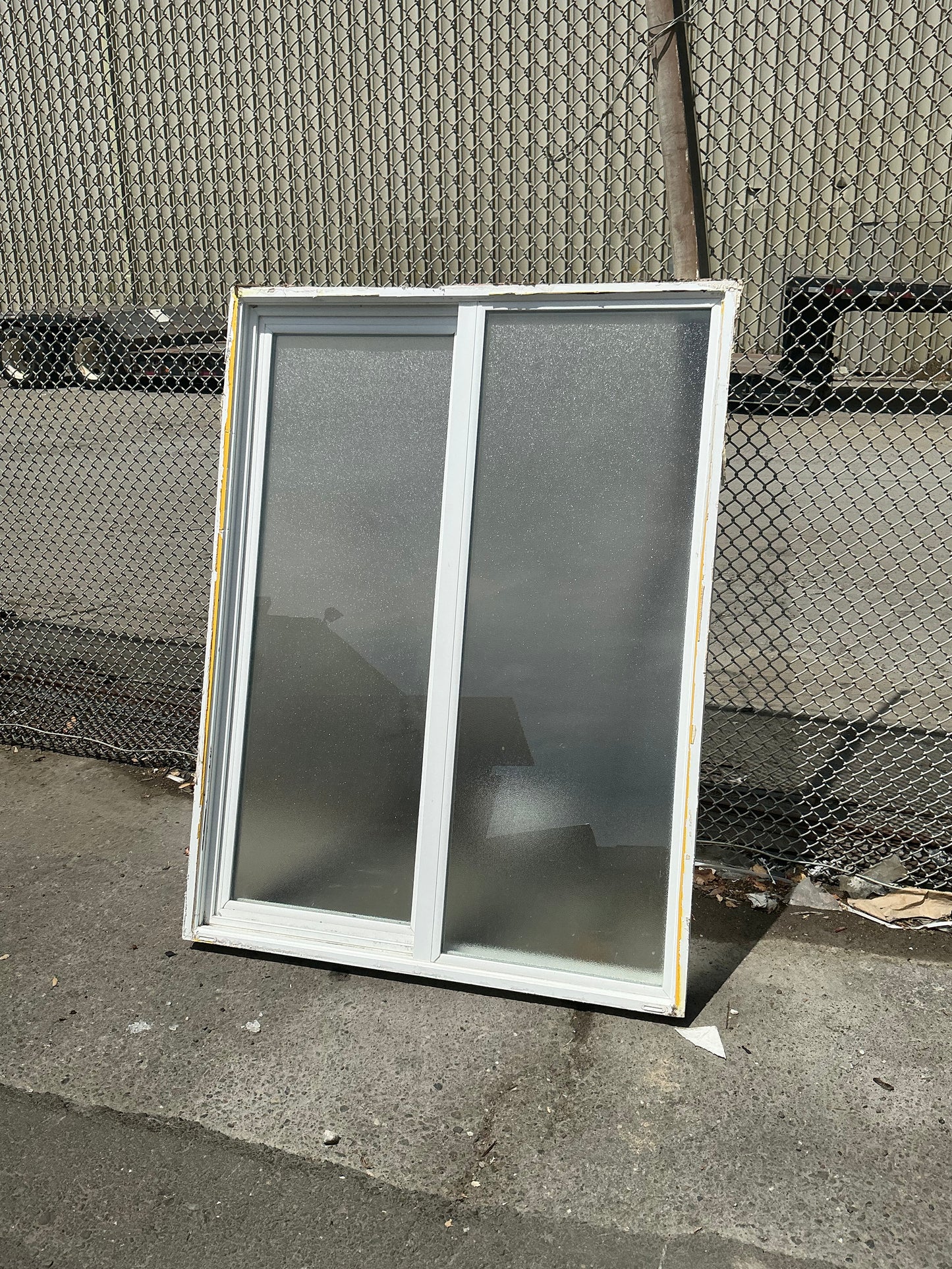 Window Sliding 2 Panel White TRP