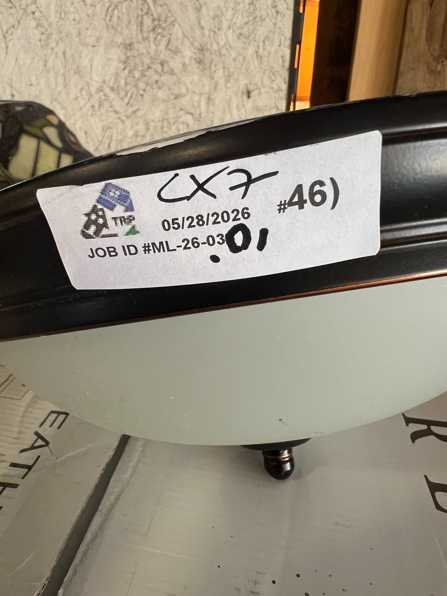 Ceiling Light · Flush Dome · Bronze · CX7