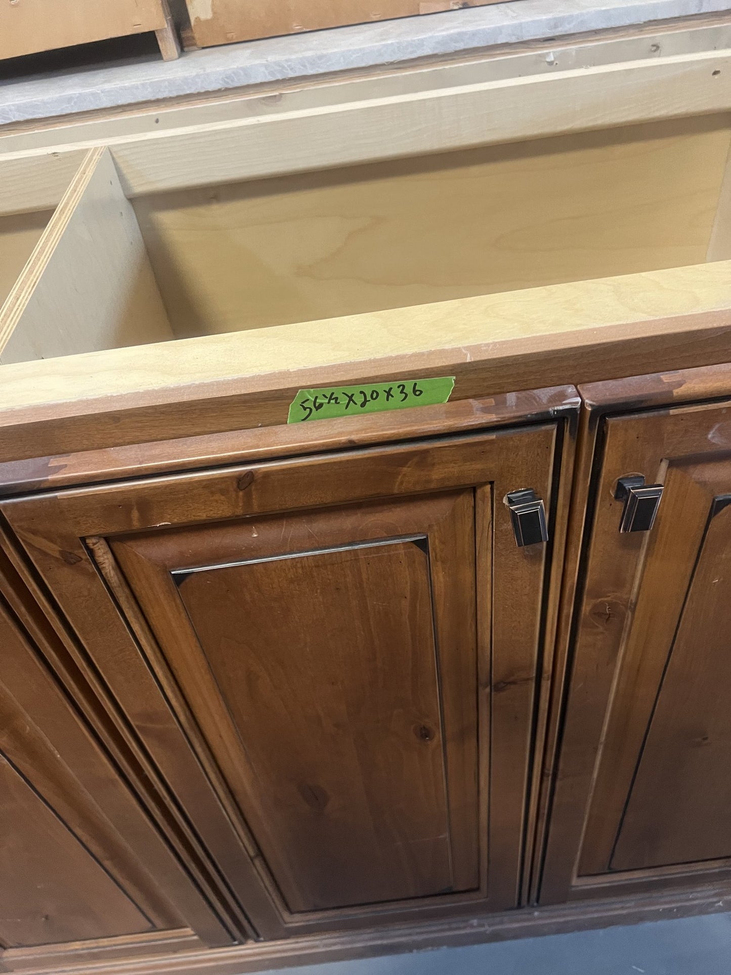 Cabinet · Kitchen Base · Brown · 56.5×20×36 · CX9 | The ReUse People Oakland