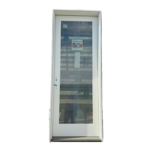 Door · Exterior · Andersen · Full Lite · White · New · 34 3/4×92 1/4 · TRP
